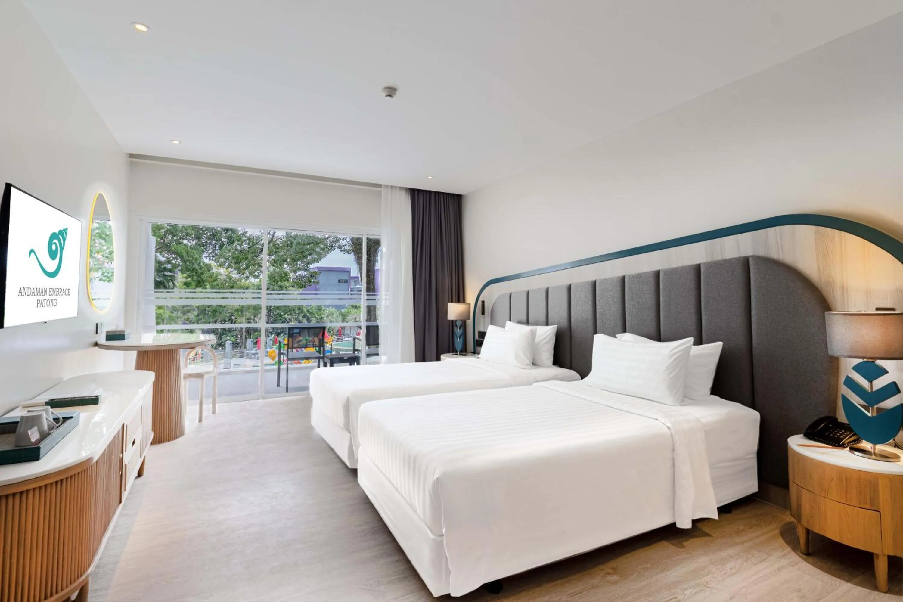 Bedroom, Bed in Andaman Embrace Patong, Phuket