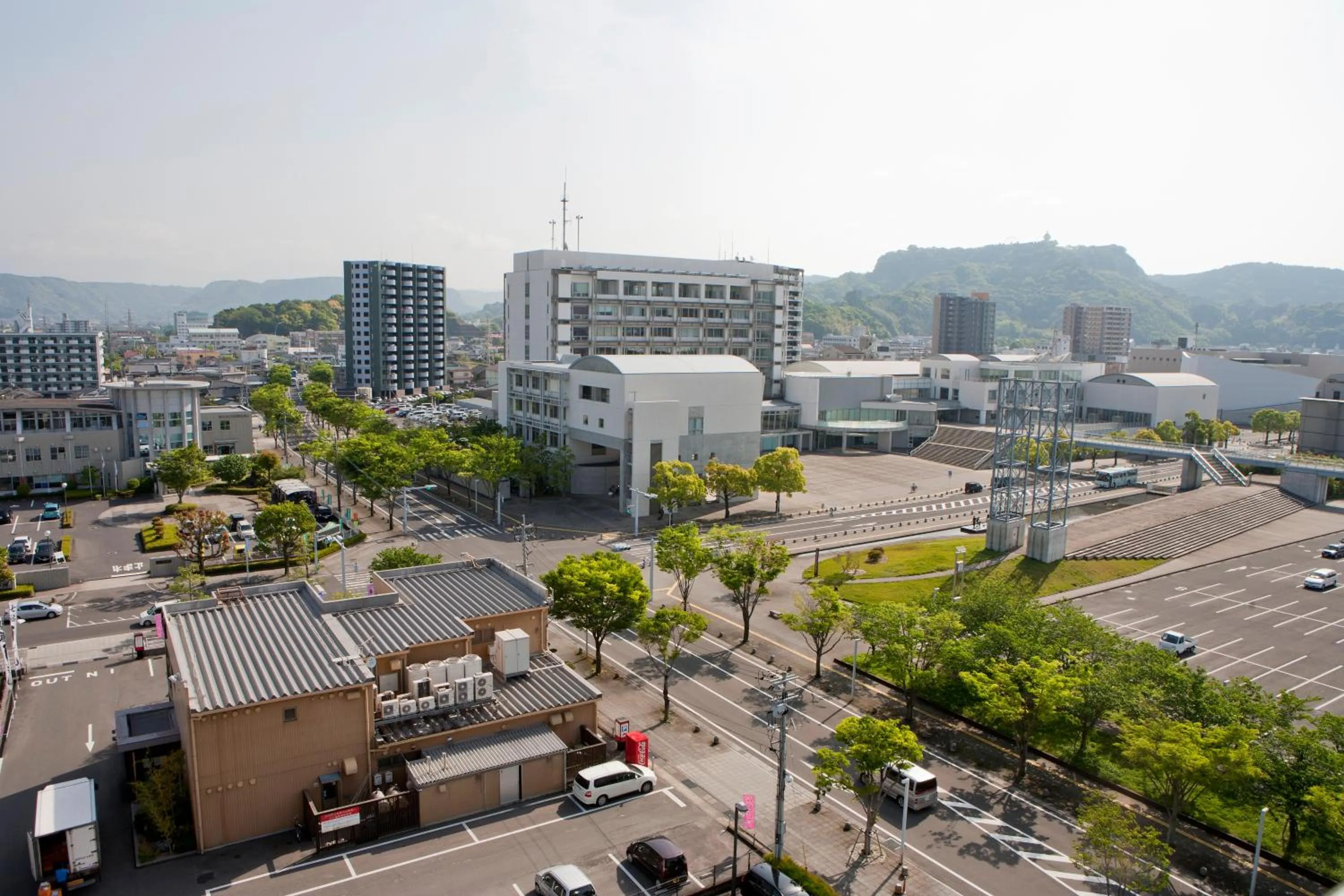 Facade/entrance in APA Hotel Kagoshima Kokubu