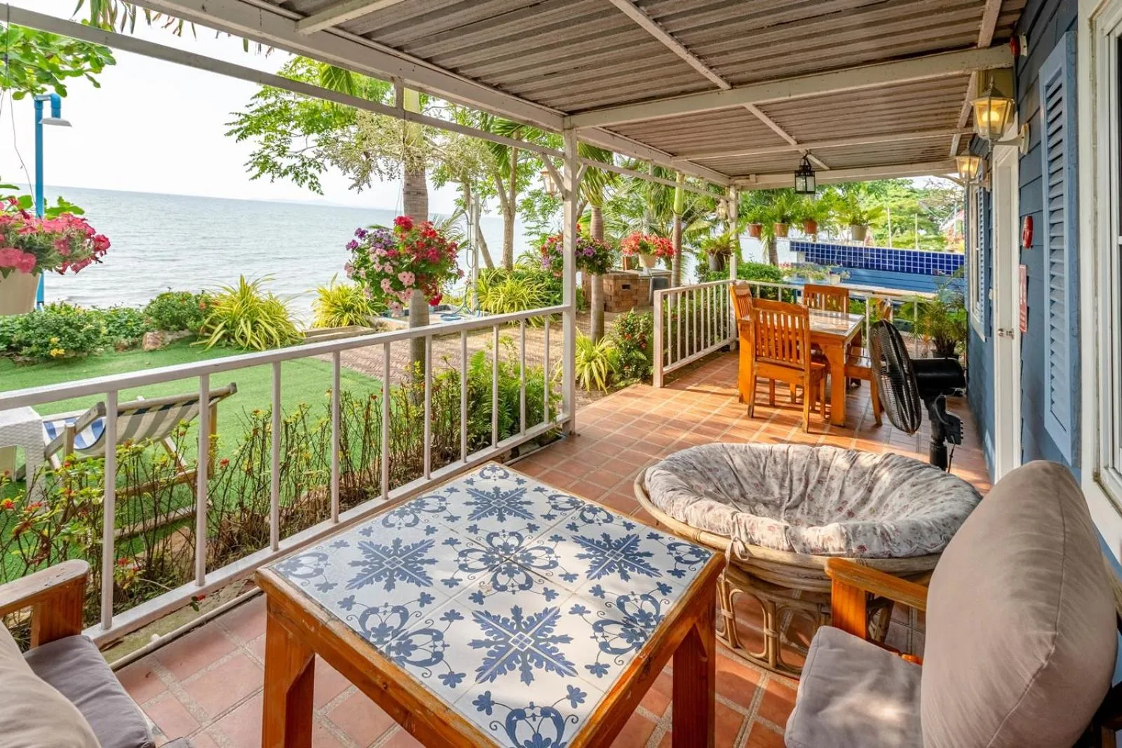 Balcony/Terrace in Pattaya Paradise Beach Resort