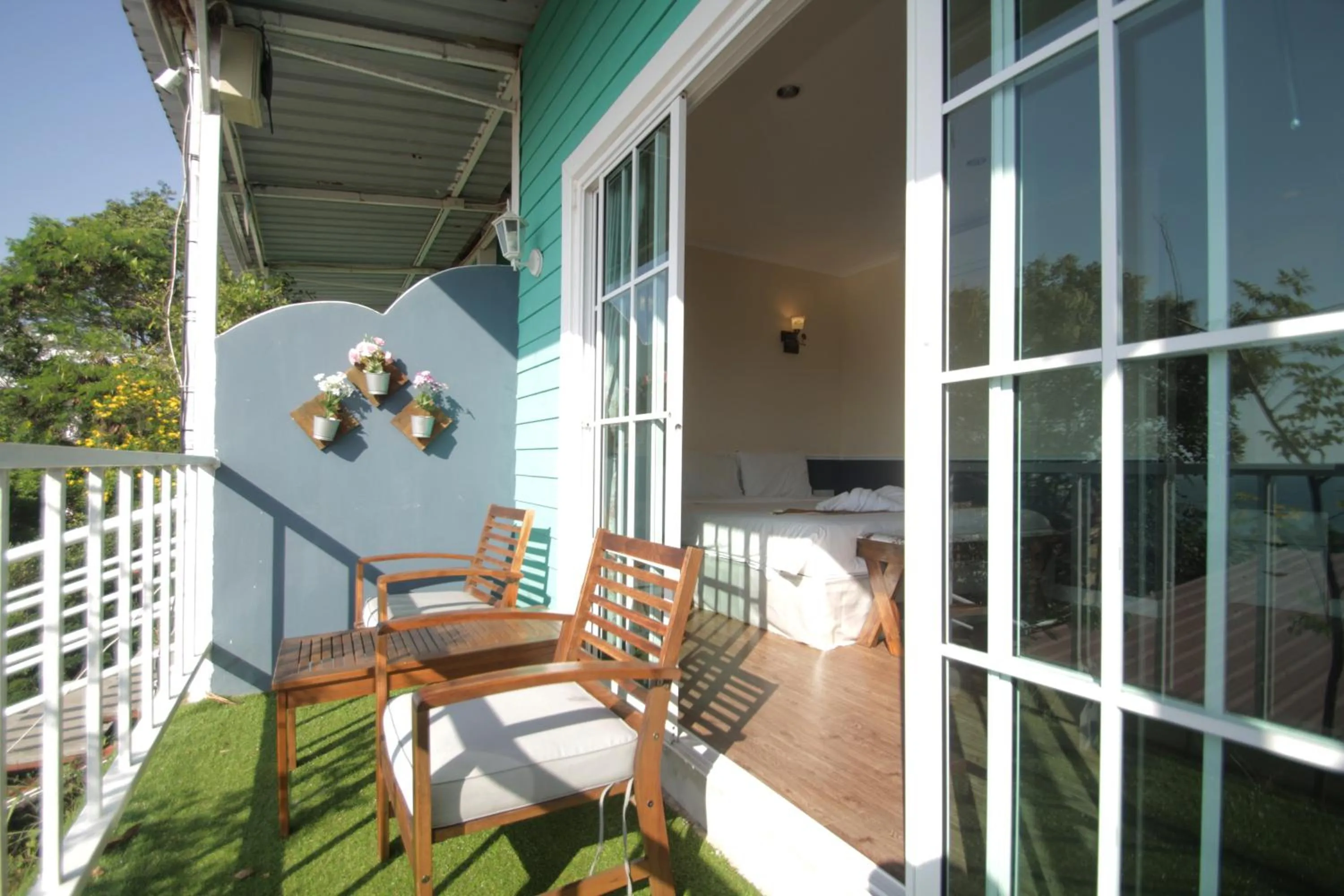 Balcony/Terrace in Pattaya Paradise Beach Resort