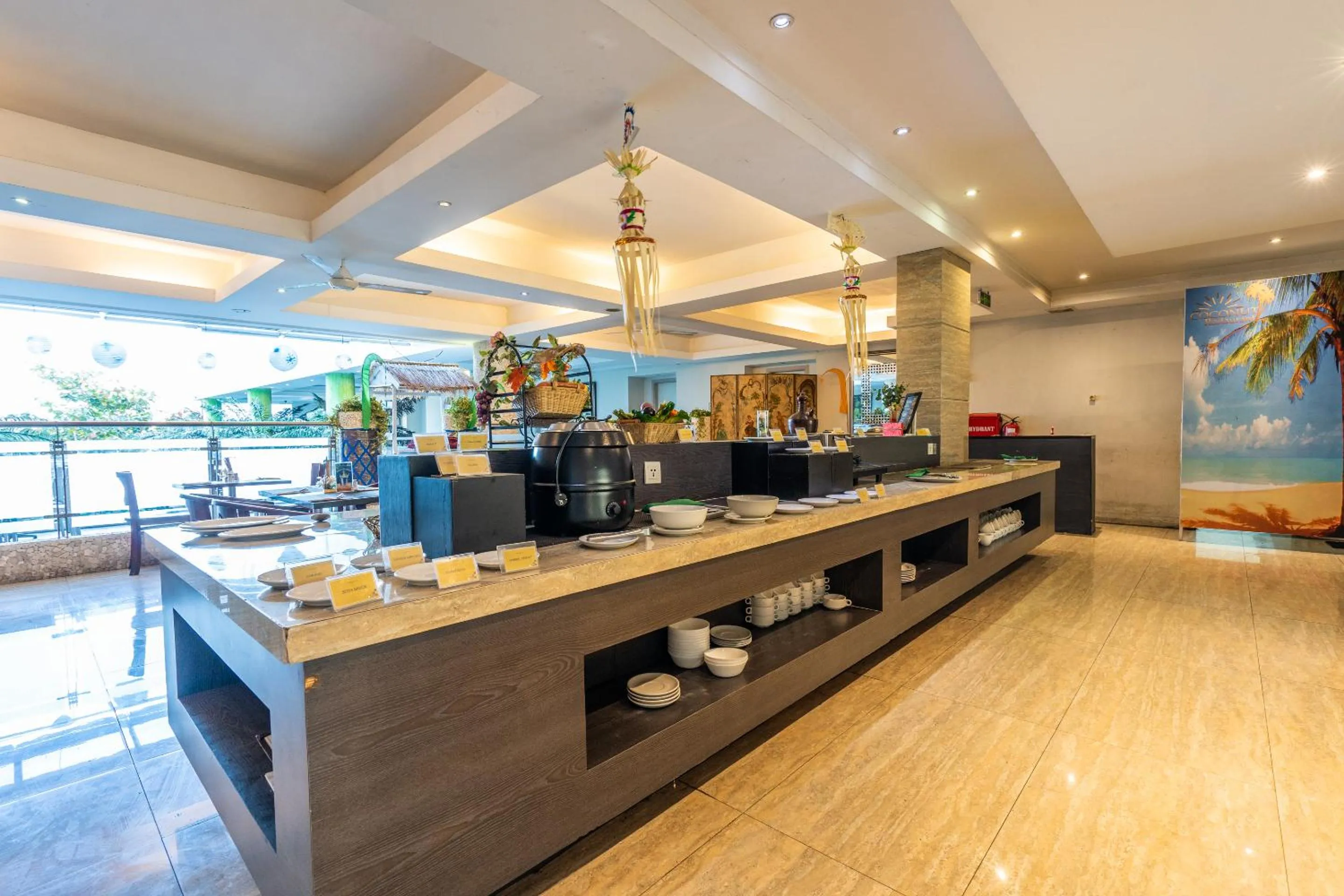 Restaurant/places to eat in Sun Boutique Hotel