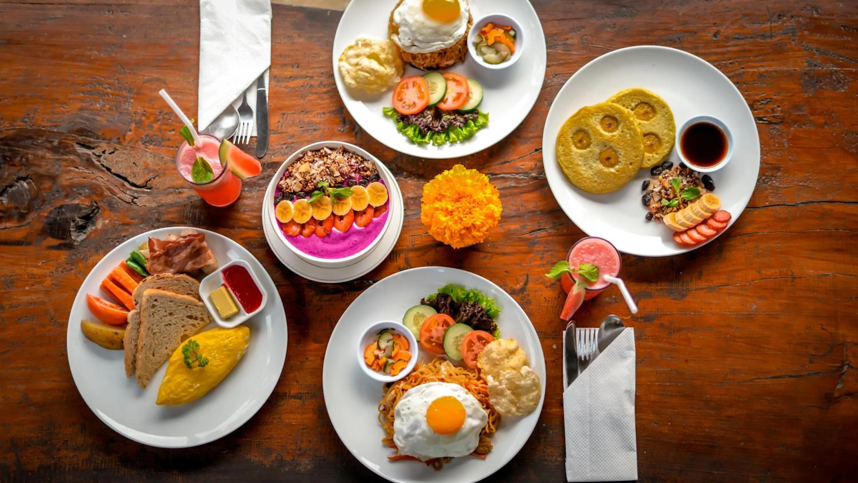 Breakfast in Jati 3 Bungalows