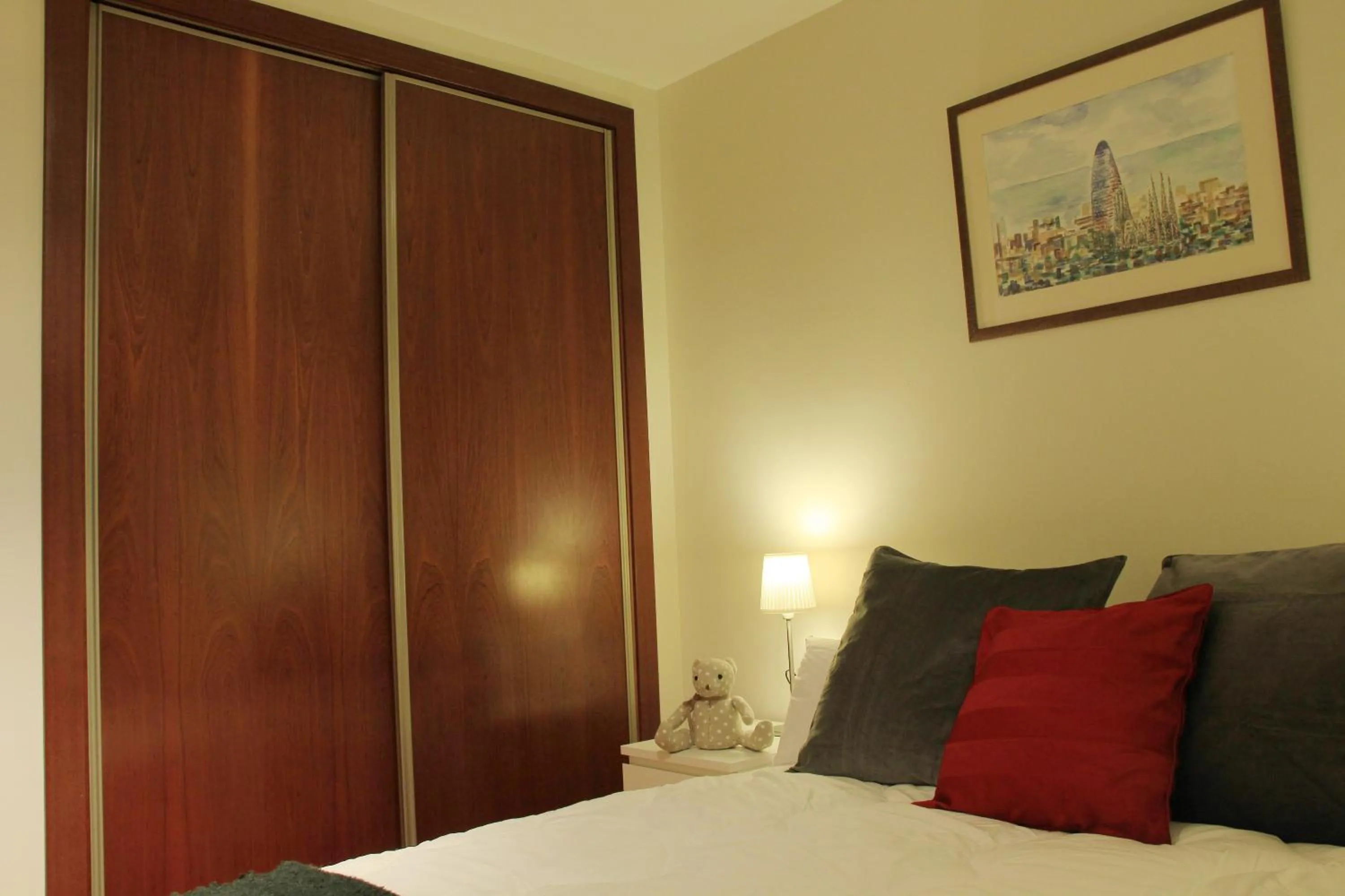 Bed in Alguera Apartments Industria