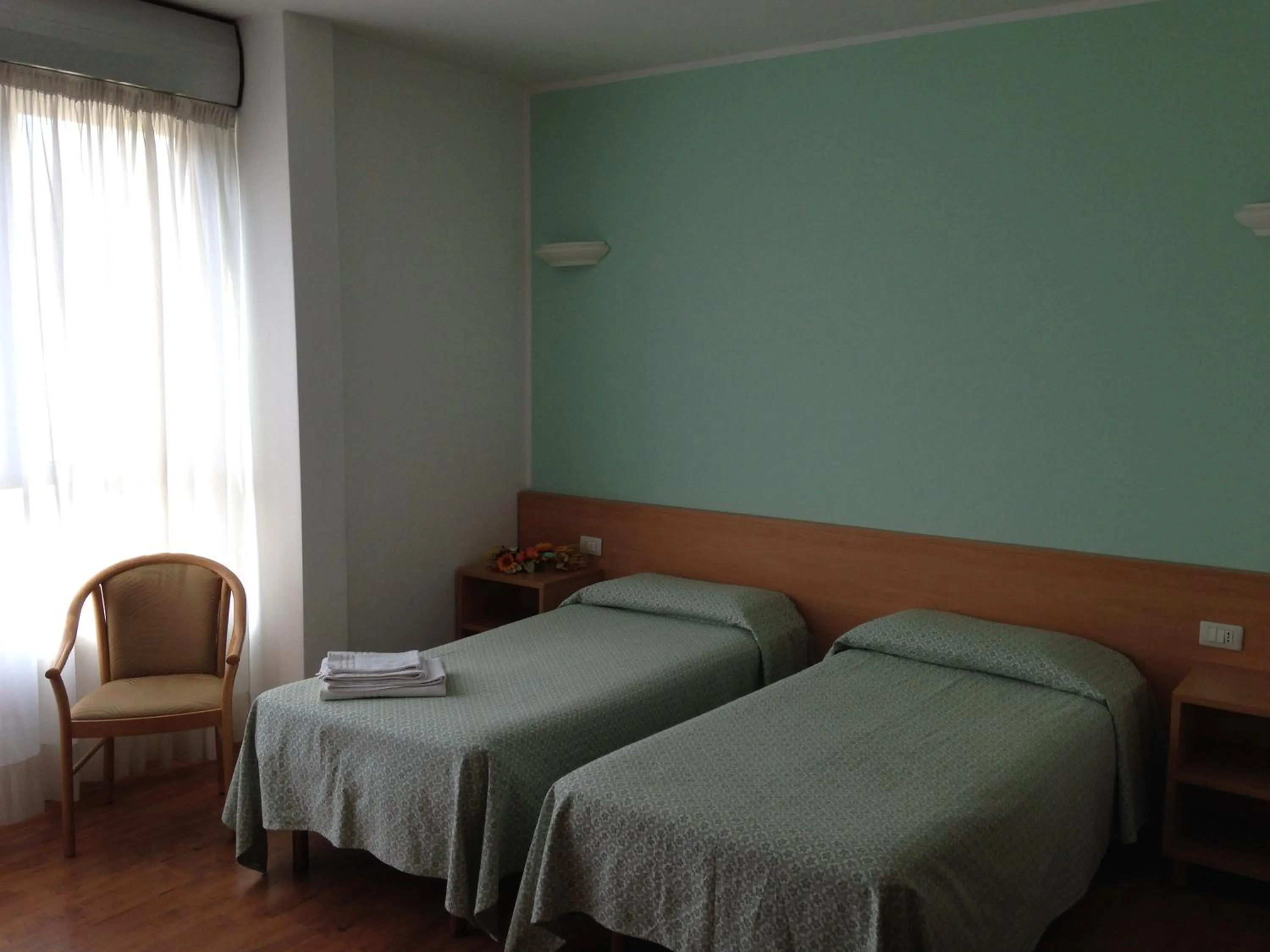 Bedroom, Bed in Hotel Roma