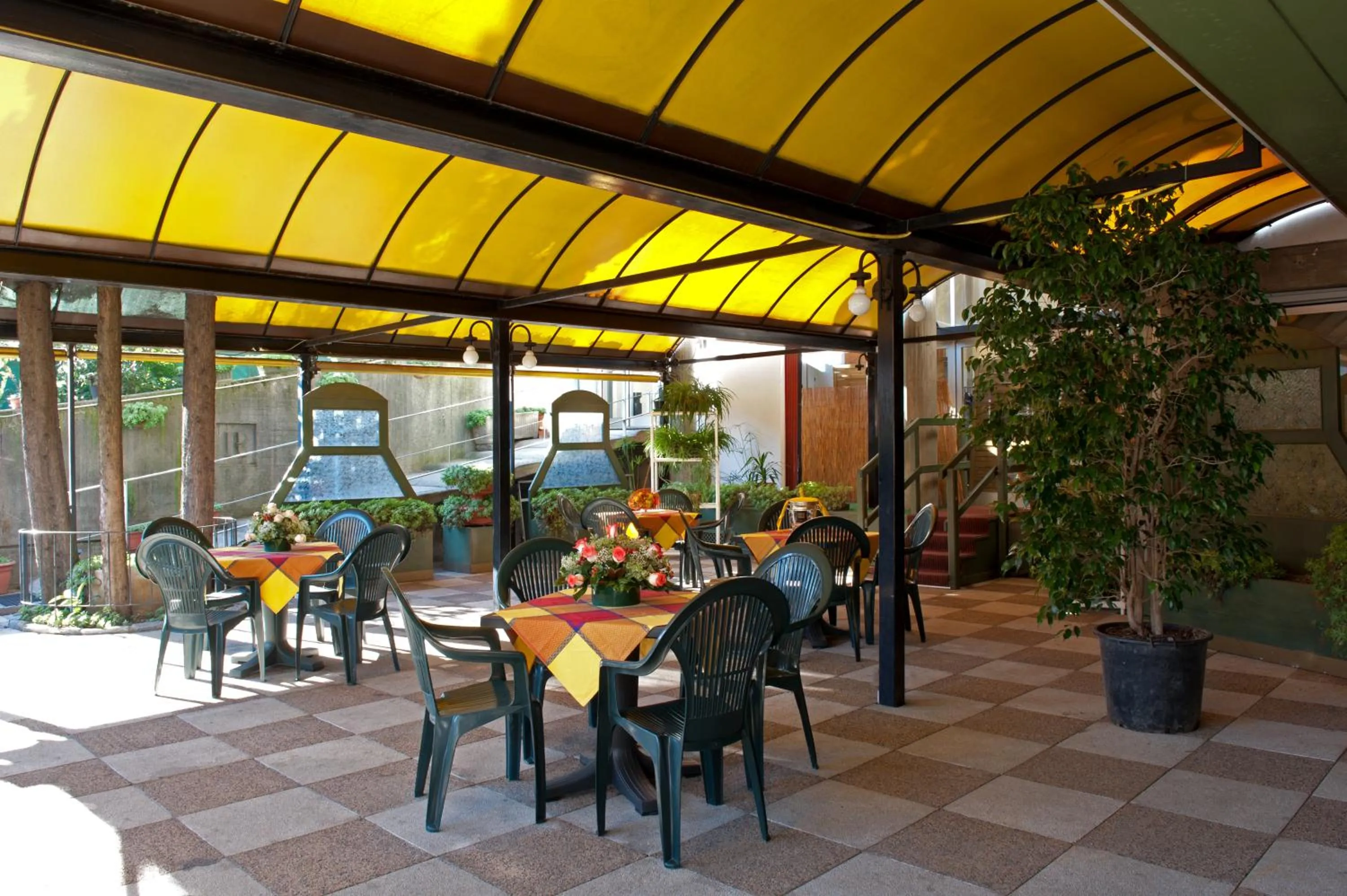 Garden in Hotel Roma