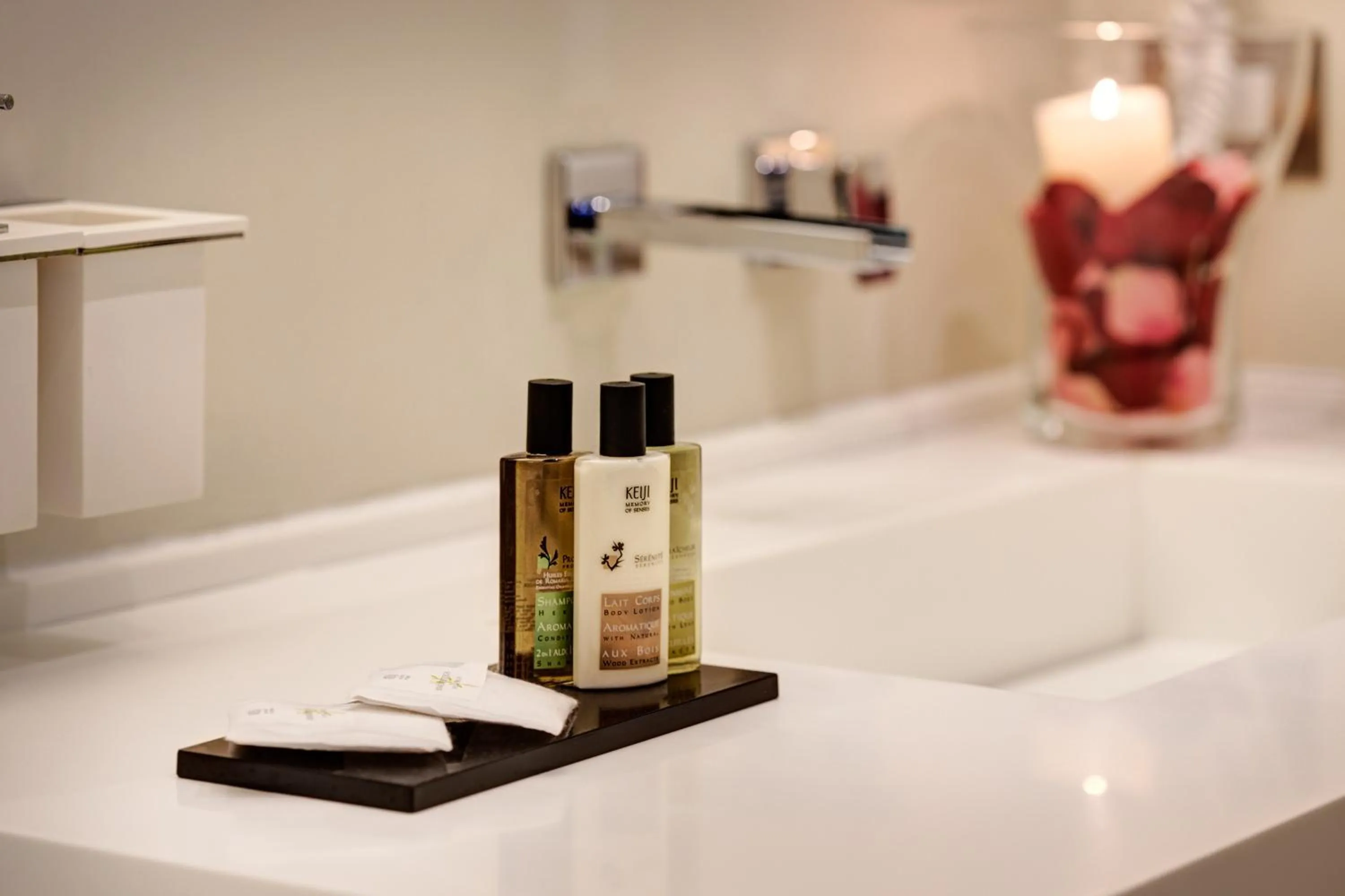 Bathroom in Dharma Luxury Hotel