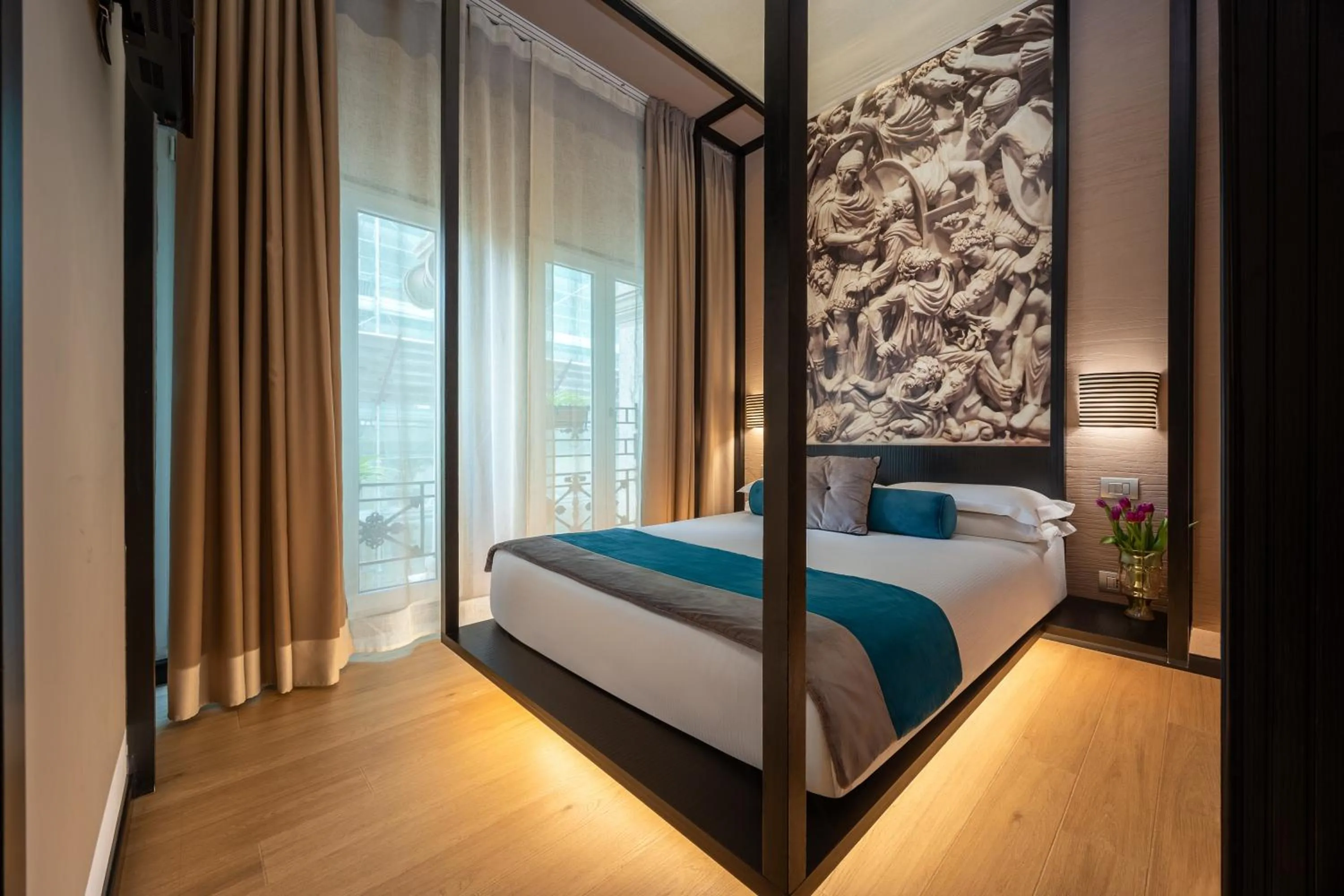 Bedroom, Bed in Dharma Luxury Hotel