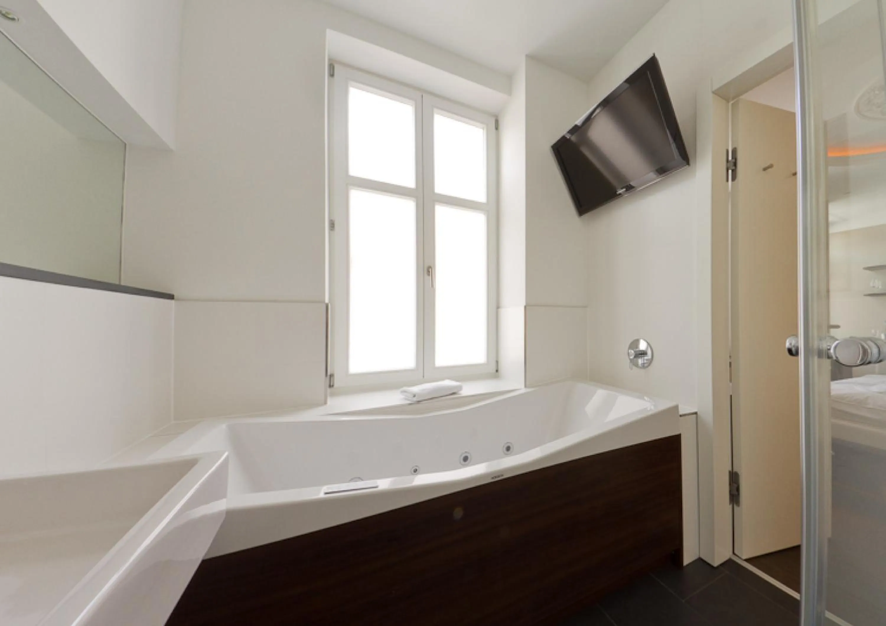 Bathroom, Bed in Ringelnatz Warnemünde