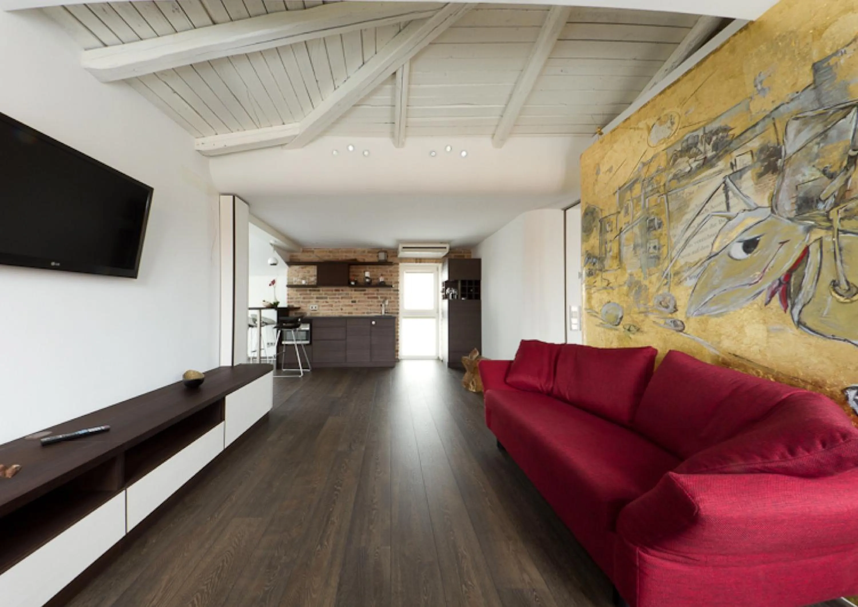 Living room in Ringelnatz Warnemünde