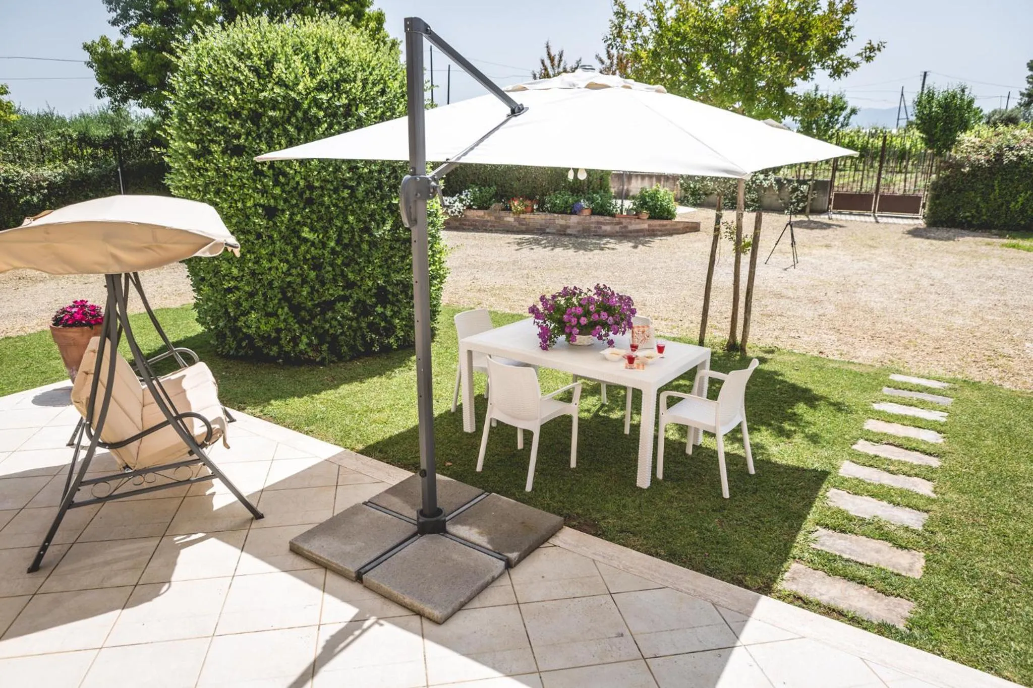 Garden in B&B Samilu'