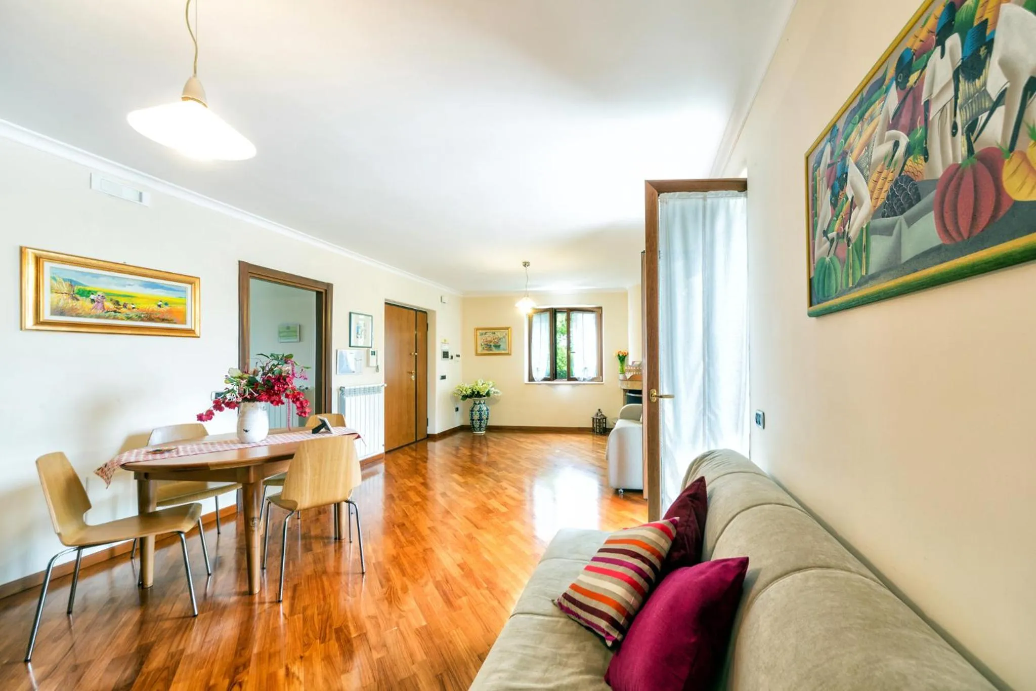 Living room in B&B Samilu'