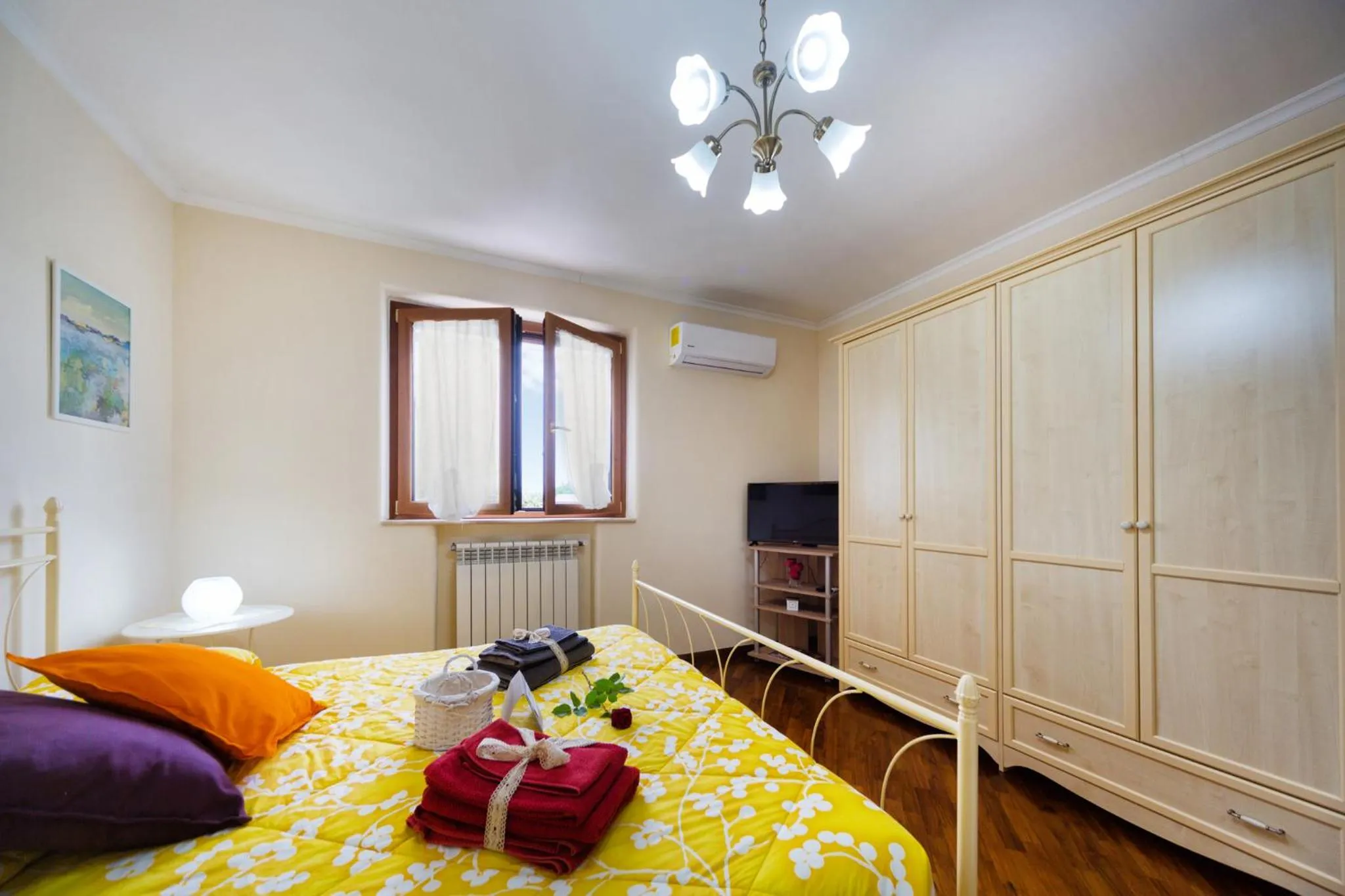 Bedroom, Bed in B&B Samilu'