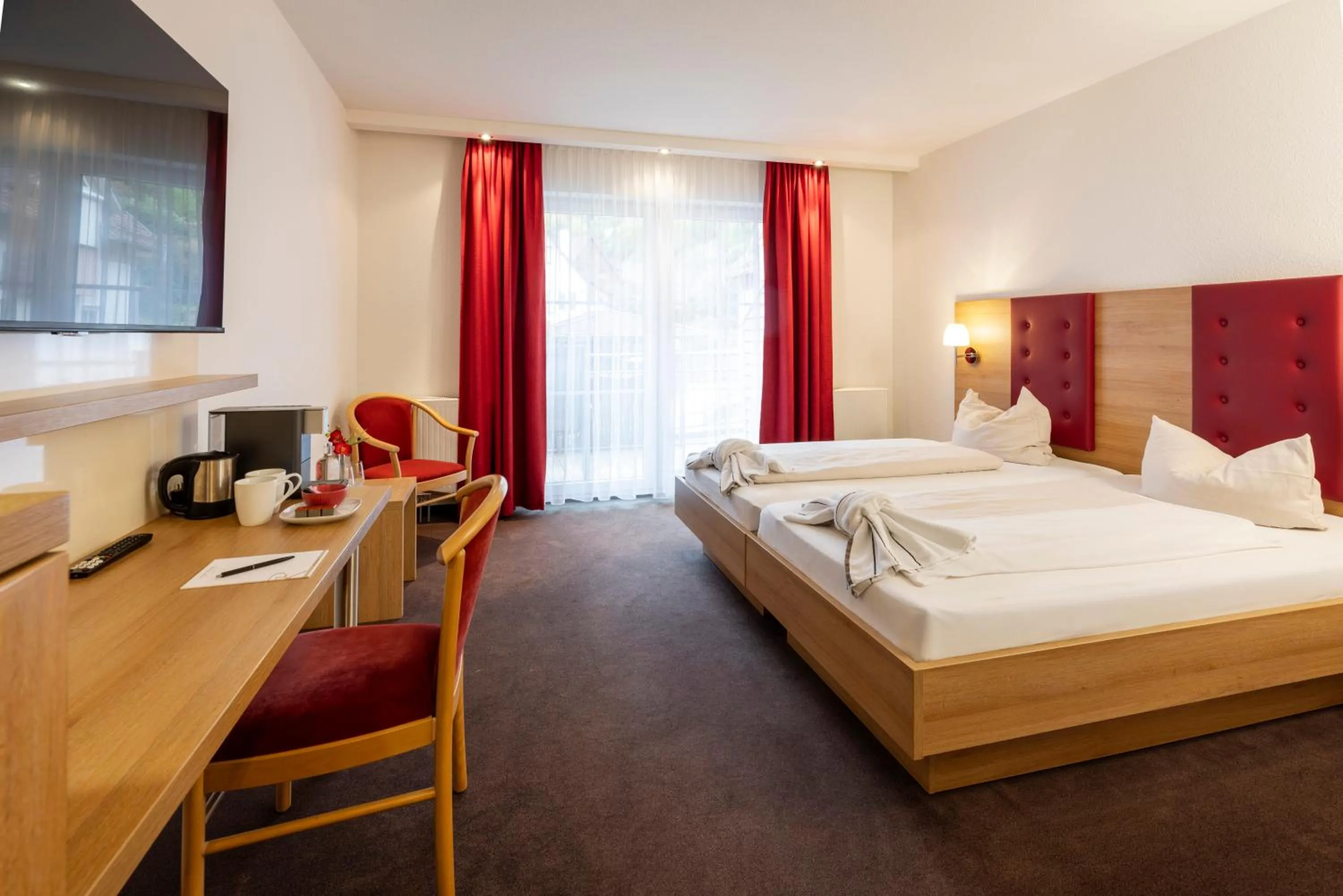 TV and multimedia, Bed in Hotel Rössle Berneck