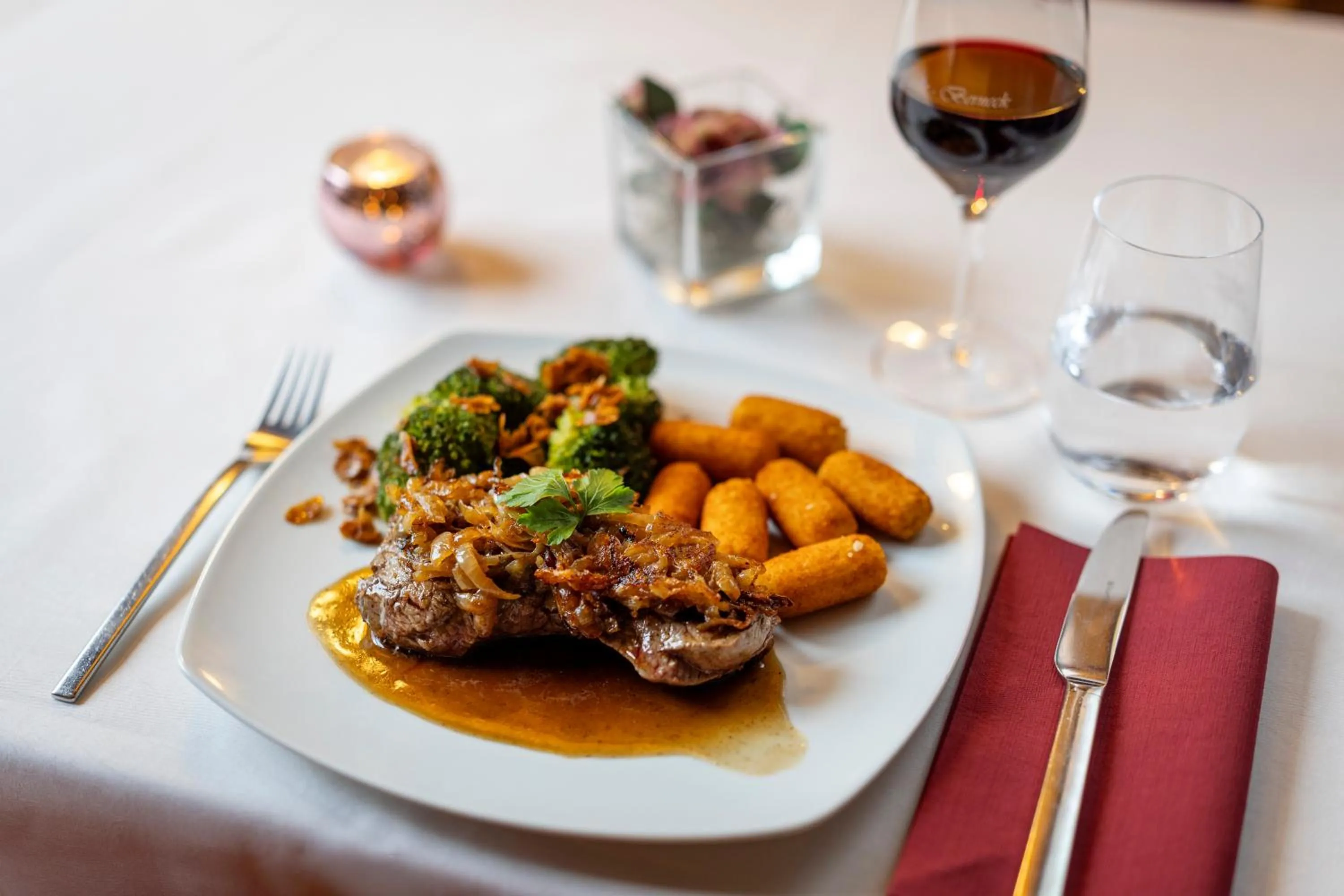 Food and drinks in Hotel Rössle Berneck