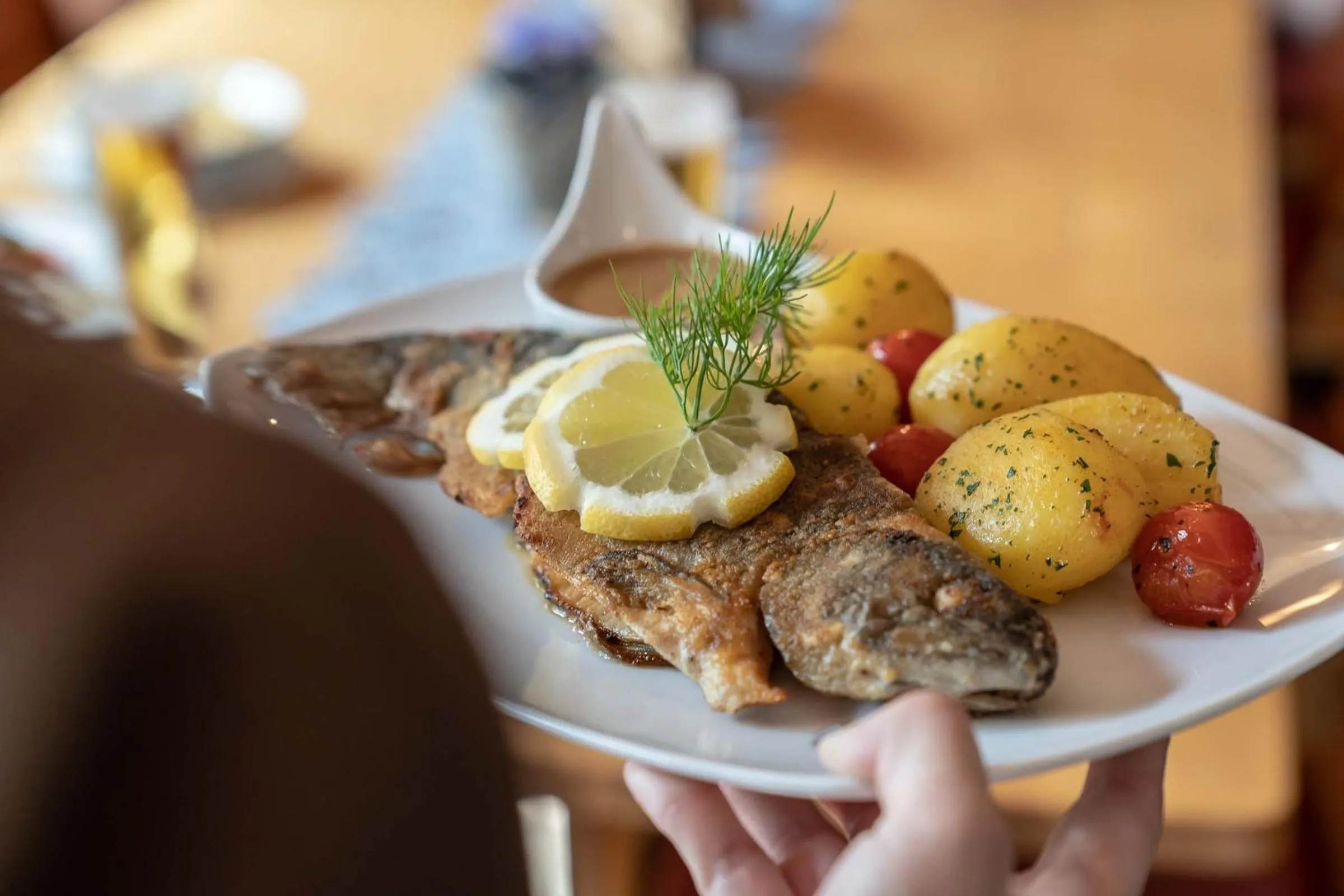 Food close-up in Hotel Rössle Berneck