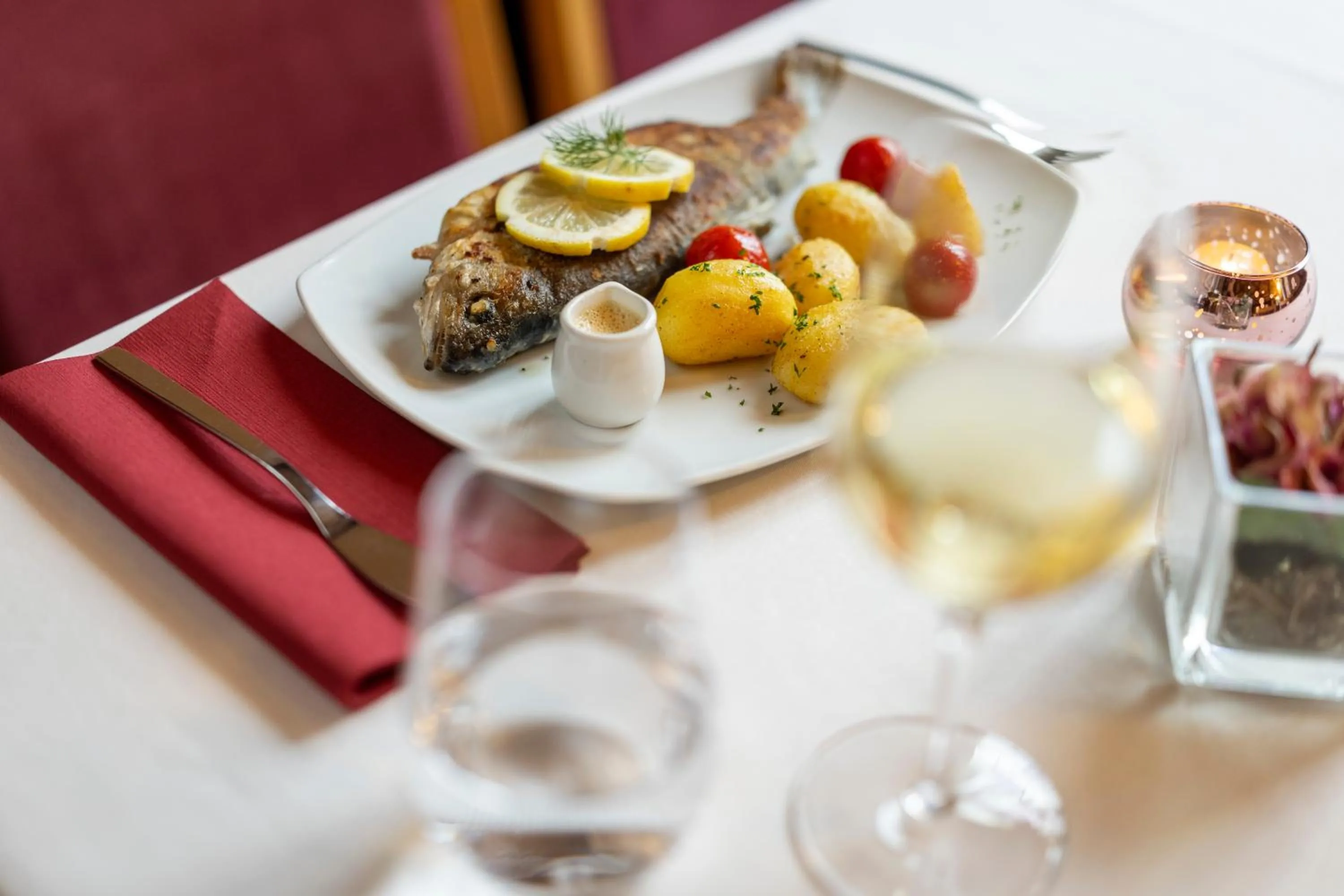 Food and drinks in Hotel Rössle Berneck