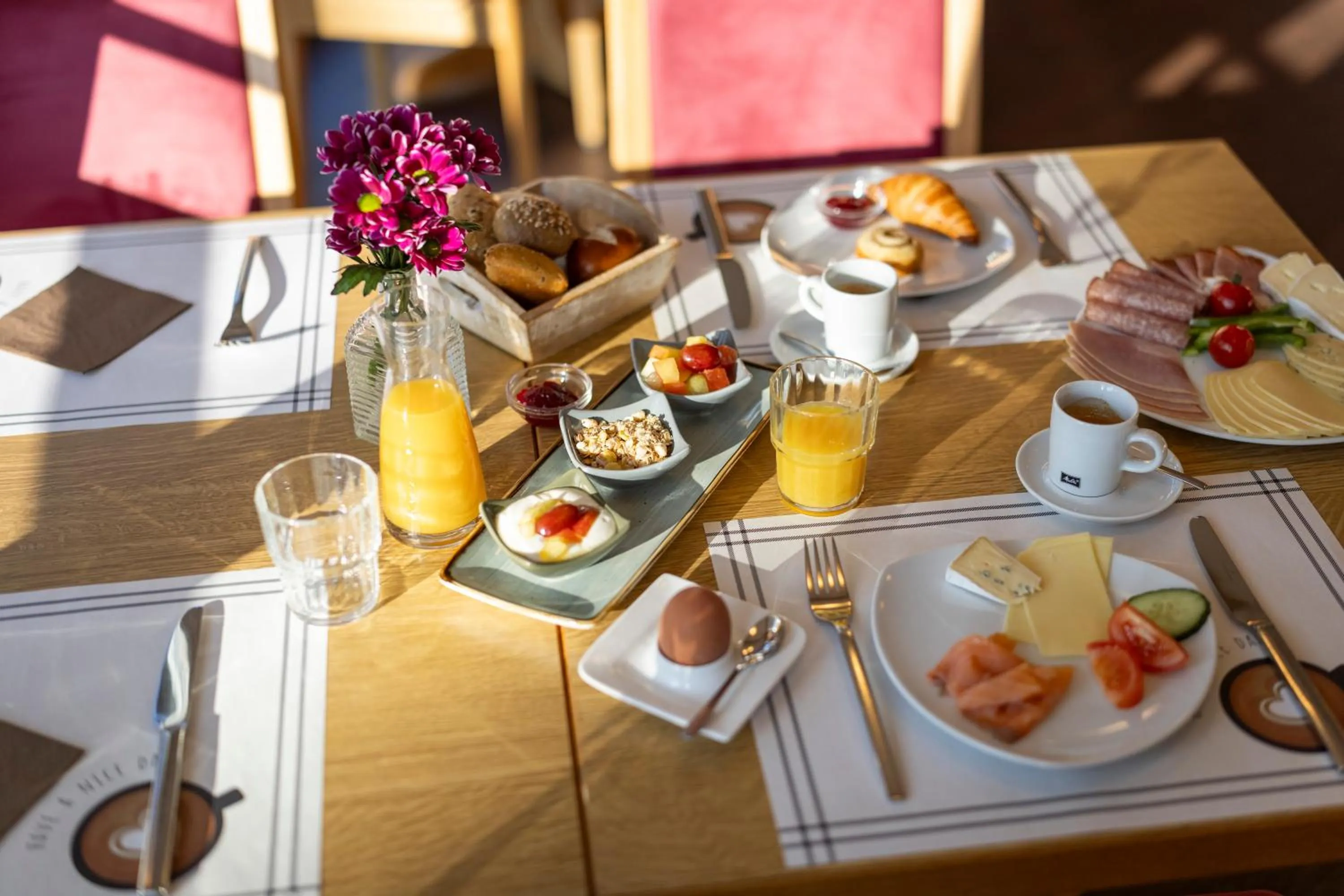 Breakfast in Hotel Rössle Berneck