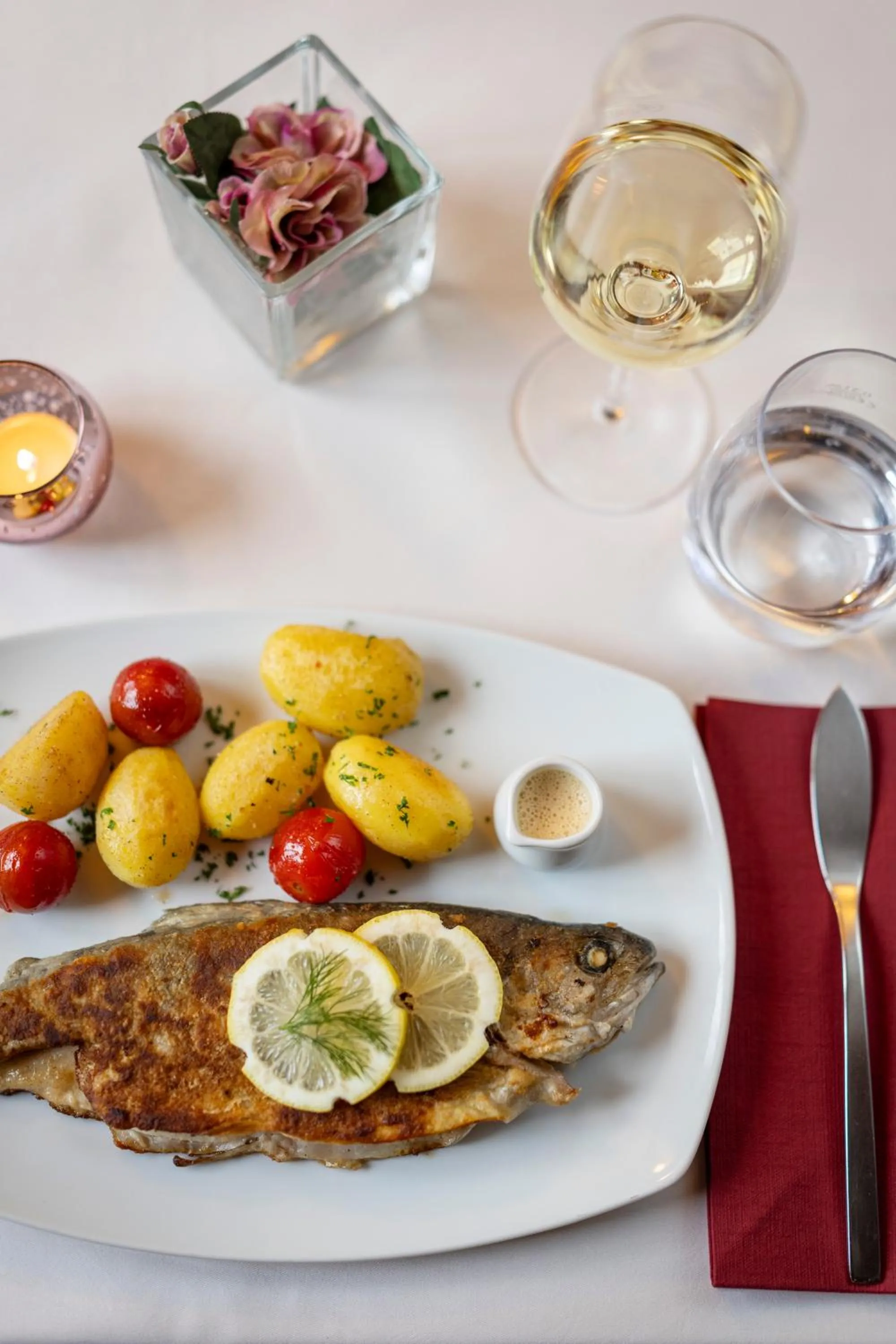 Food and drinks in Hotel Rössle Berneck