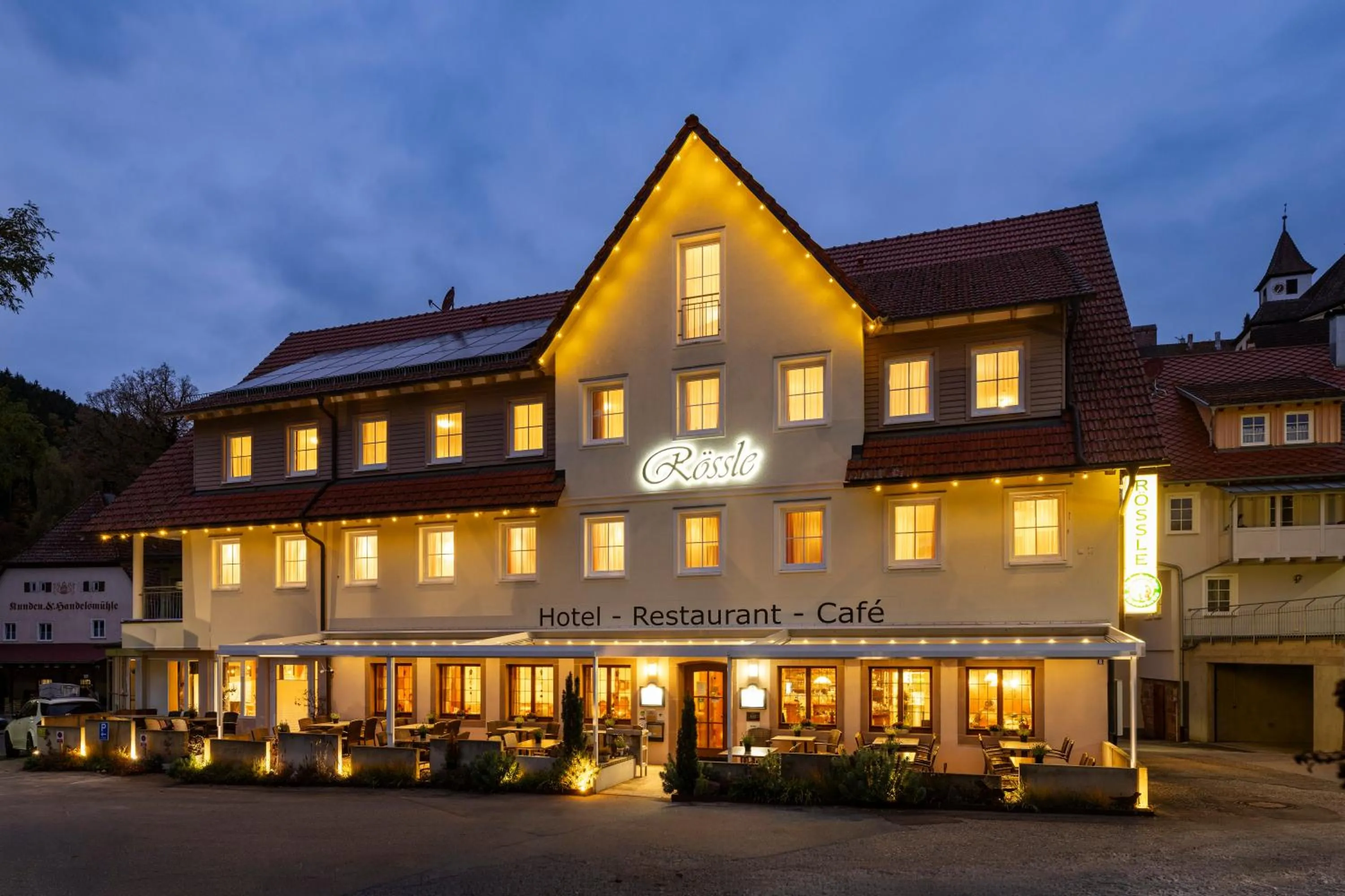 Property building in Hotel Rössle Berneck