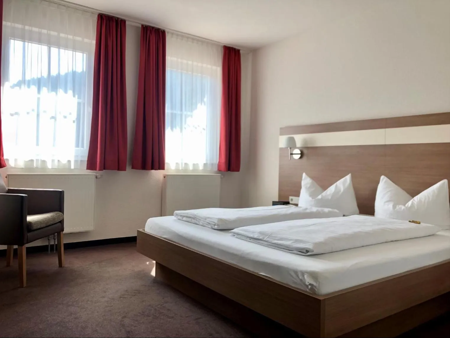 Family Room with Balcony - single occupancy in Hotel Rössle Berneck