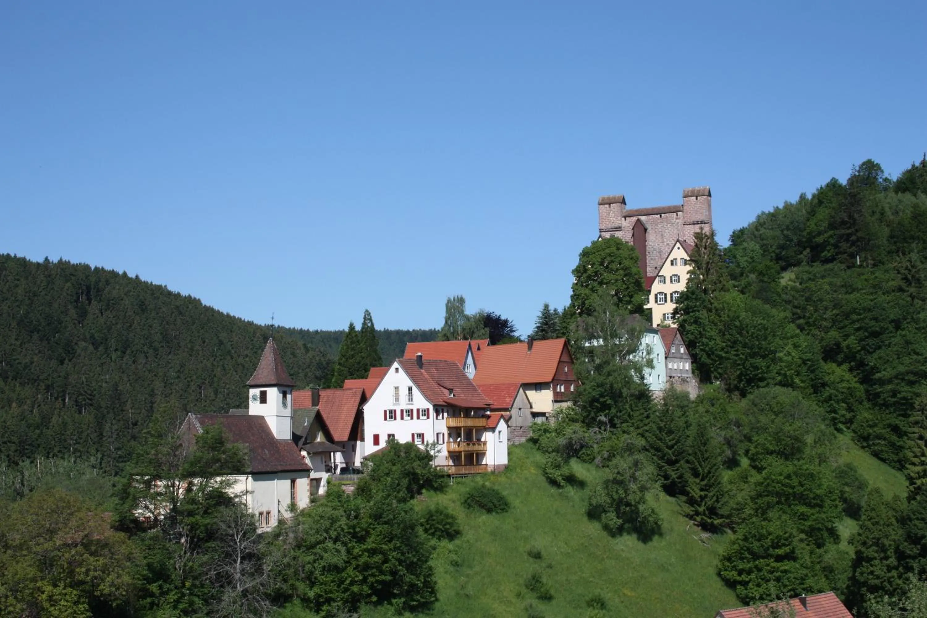 Area and facilities in Hotel Rössle Berneck