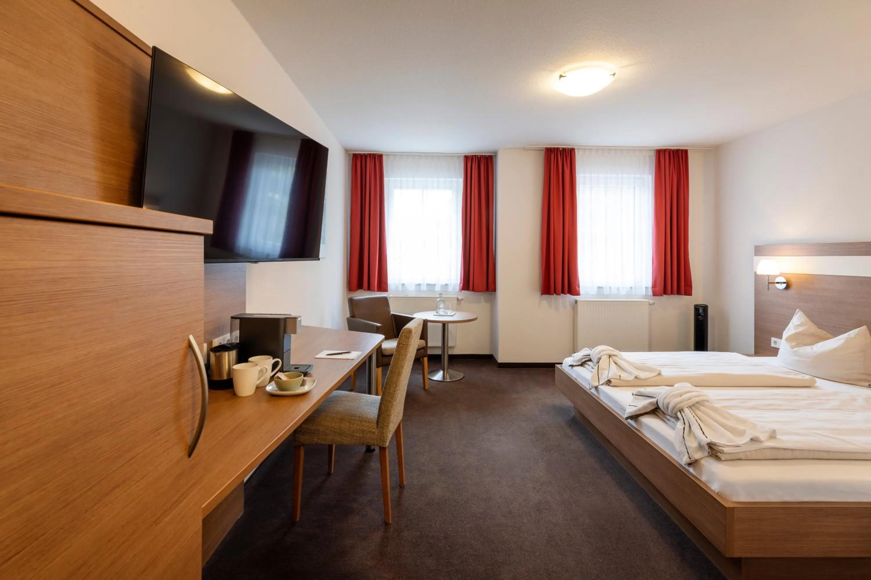 Bed in Hotel Rössle Berneck