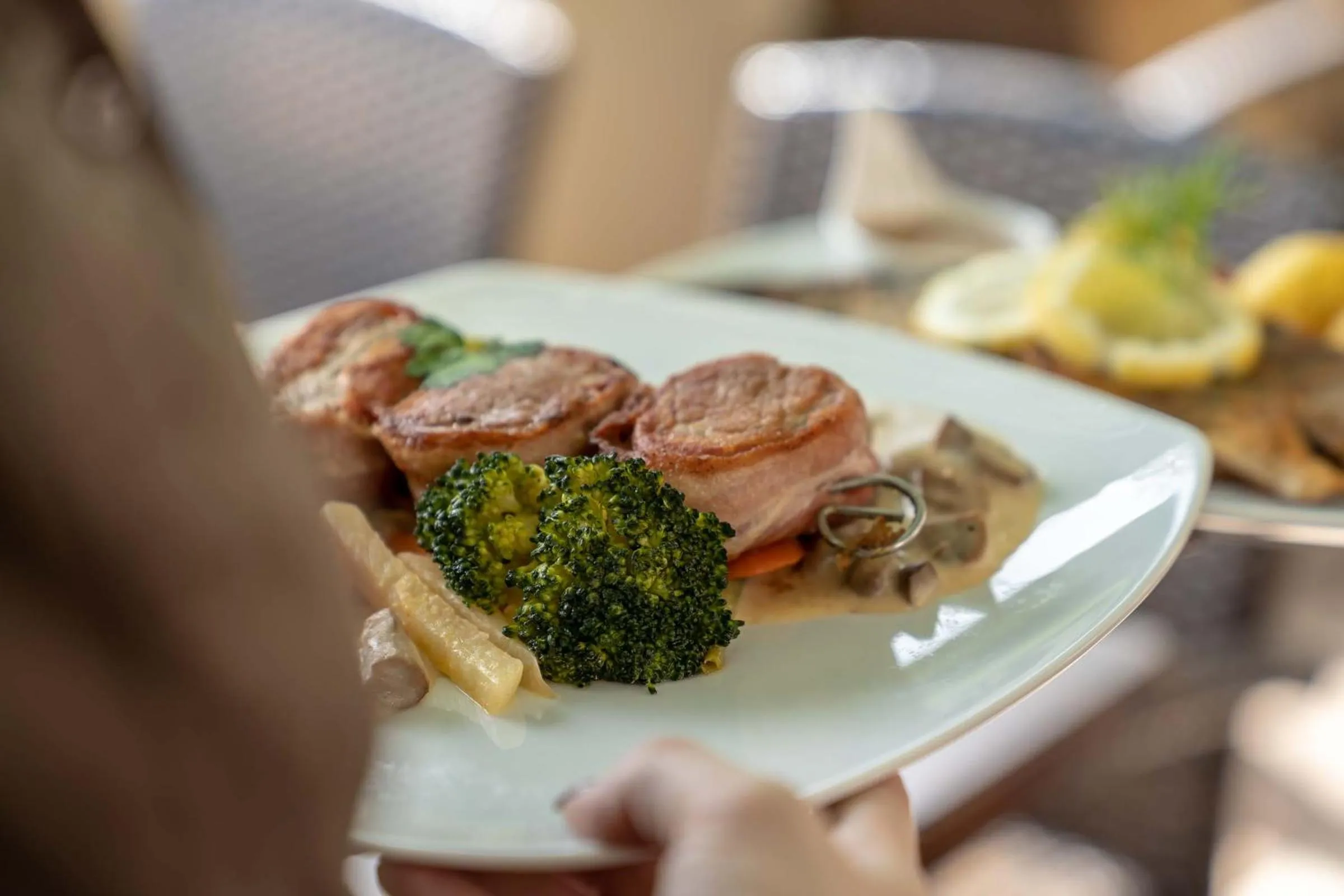 Food close-up in Hotel Rössle Berneck