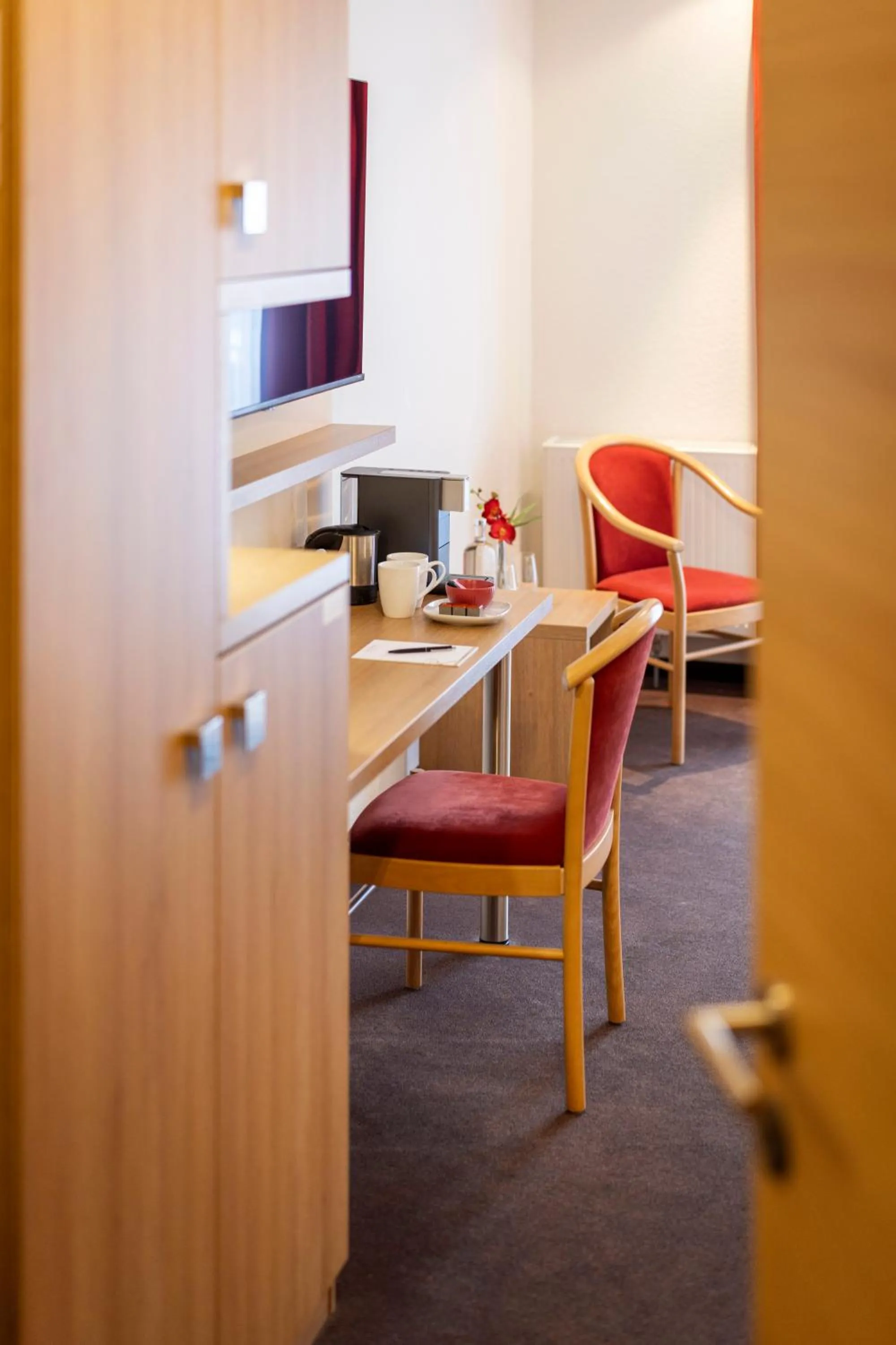 Coffee/tea facilities in Hotel Rössle Berneck