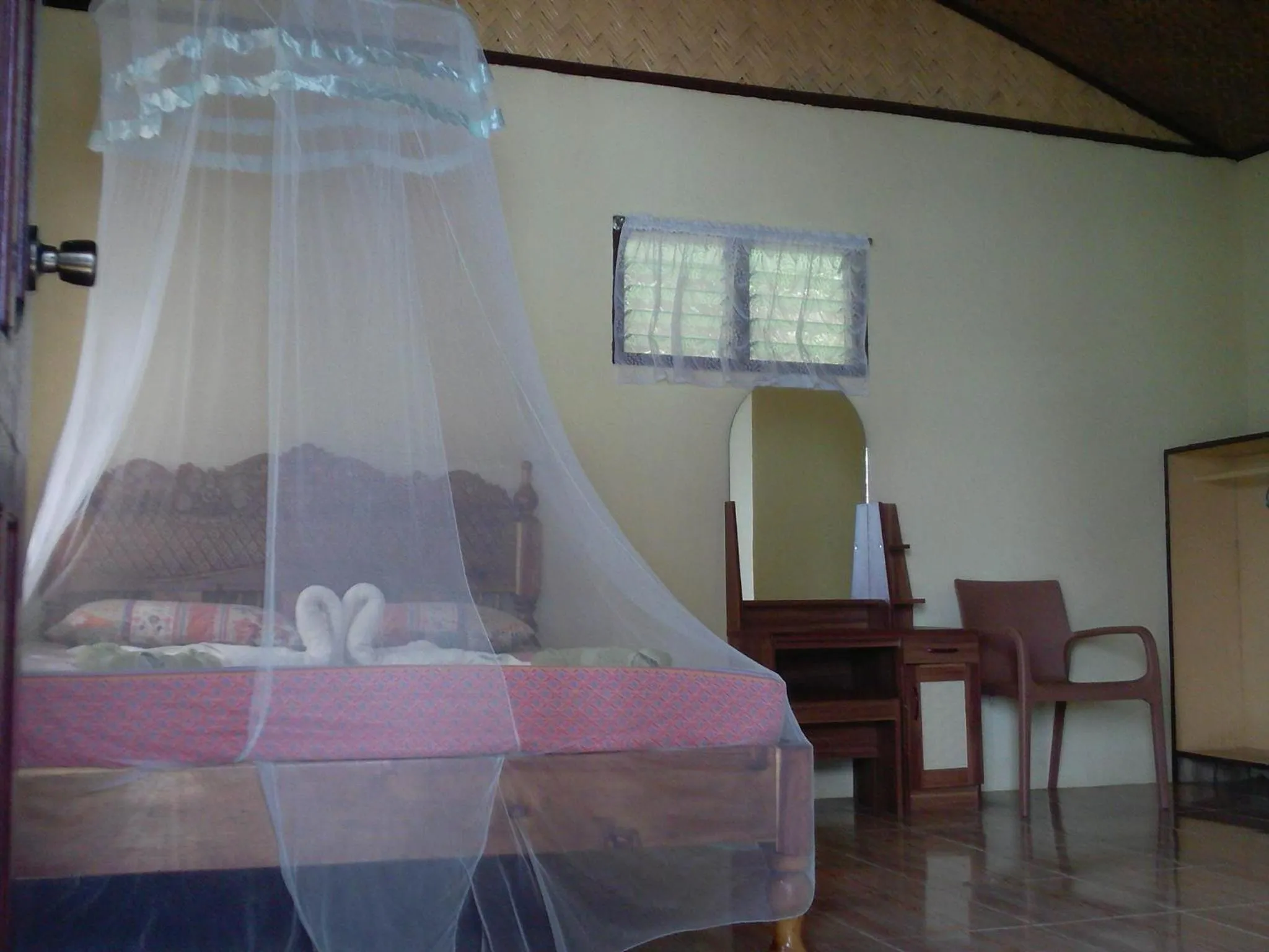 Bed in Coconut Garden Island Resort