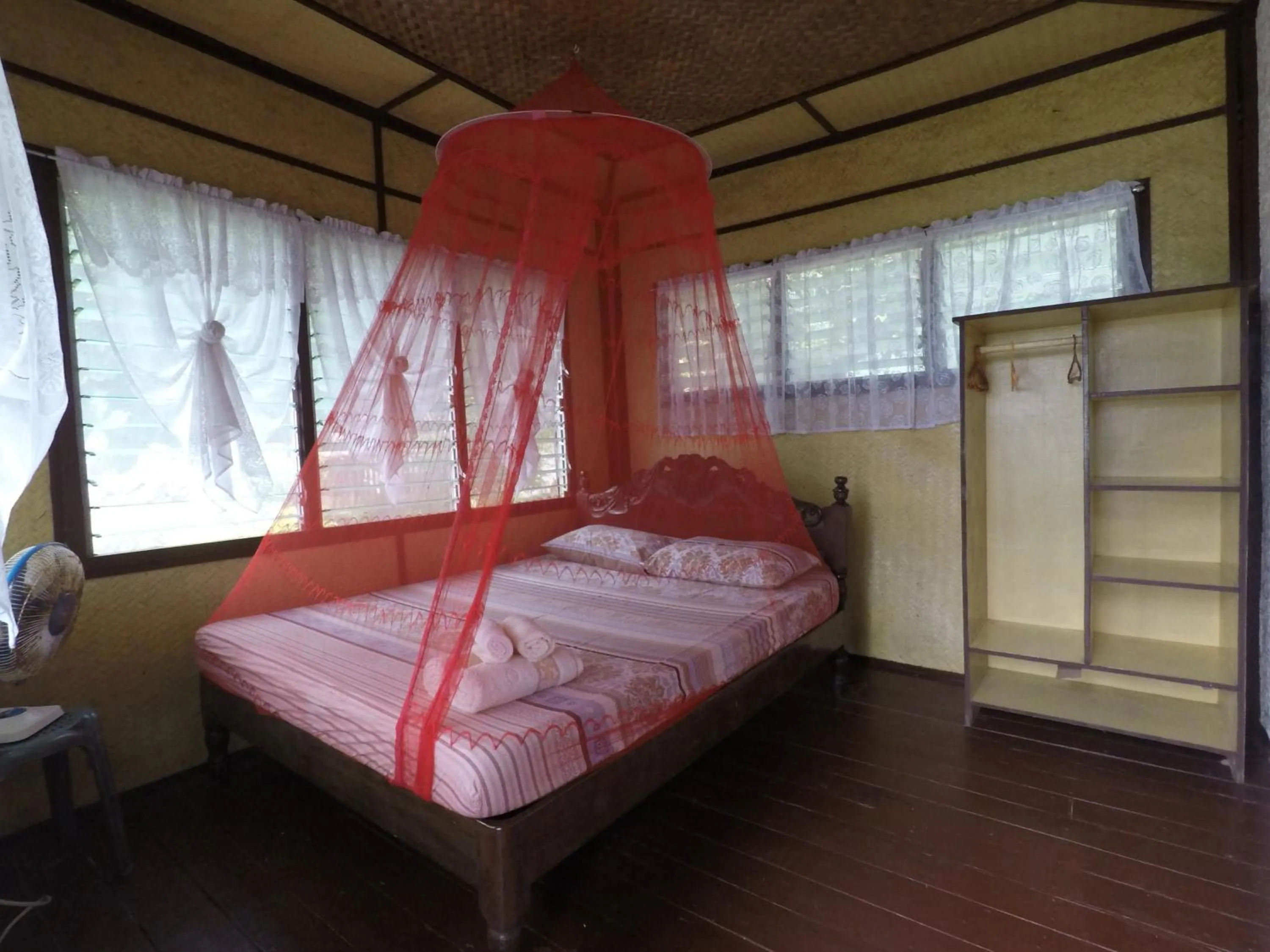 Bed in Coconut Garden Island Resort