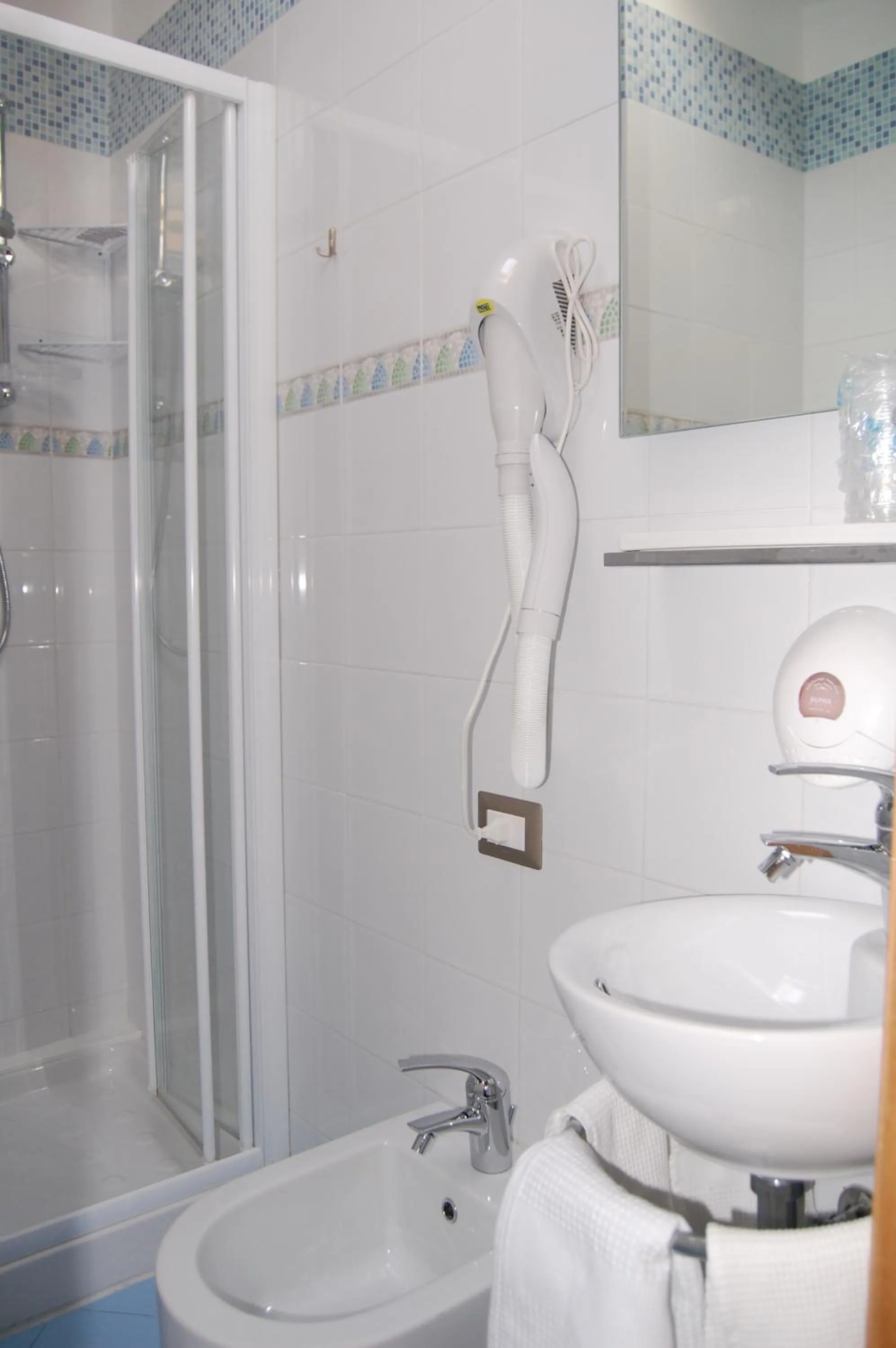 Bathroom in Hotel Centrale