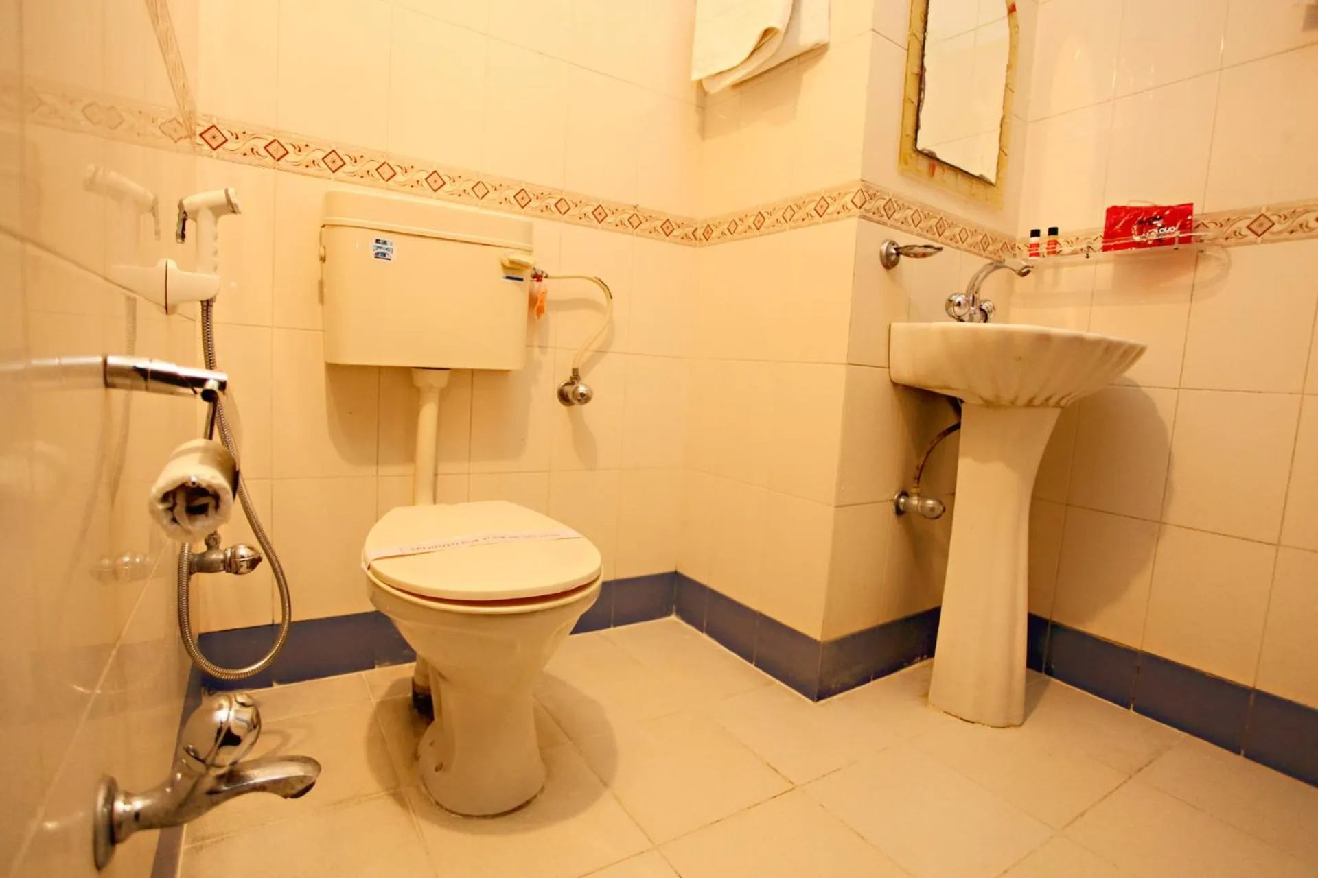 Toilet in Hotel Moon Light Palace