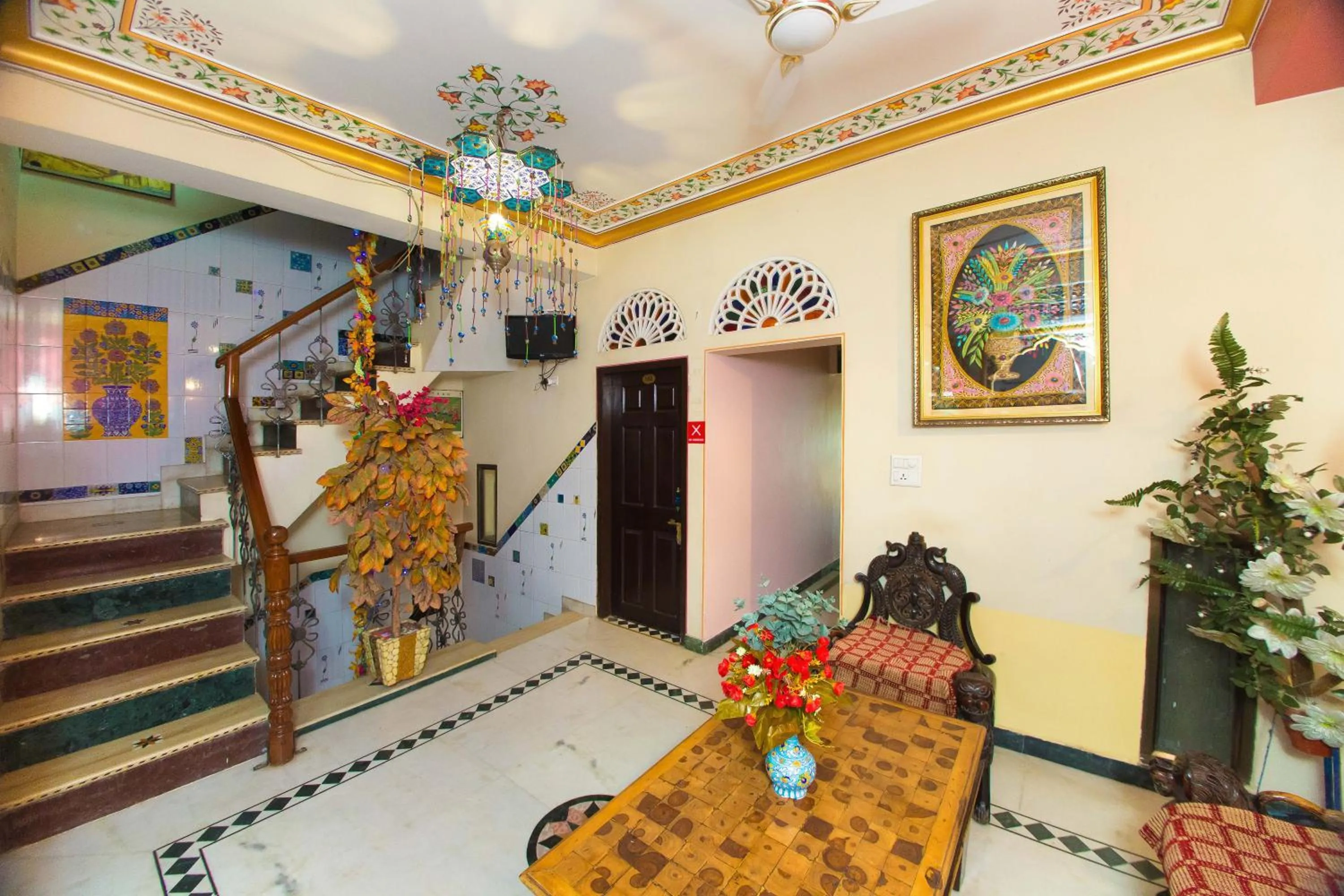 Lobby or reception in Hotel Moon Light Palace