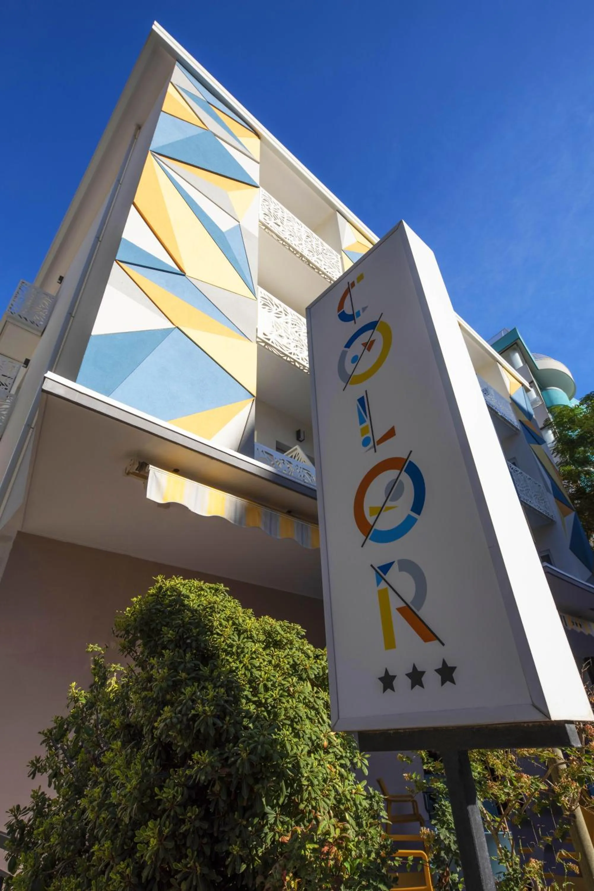 Property building in Color Hotel Rimini