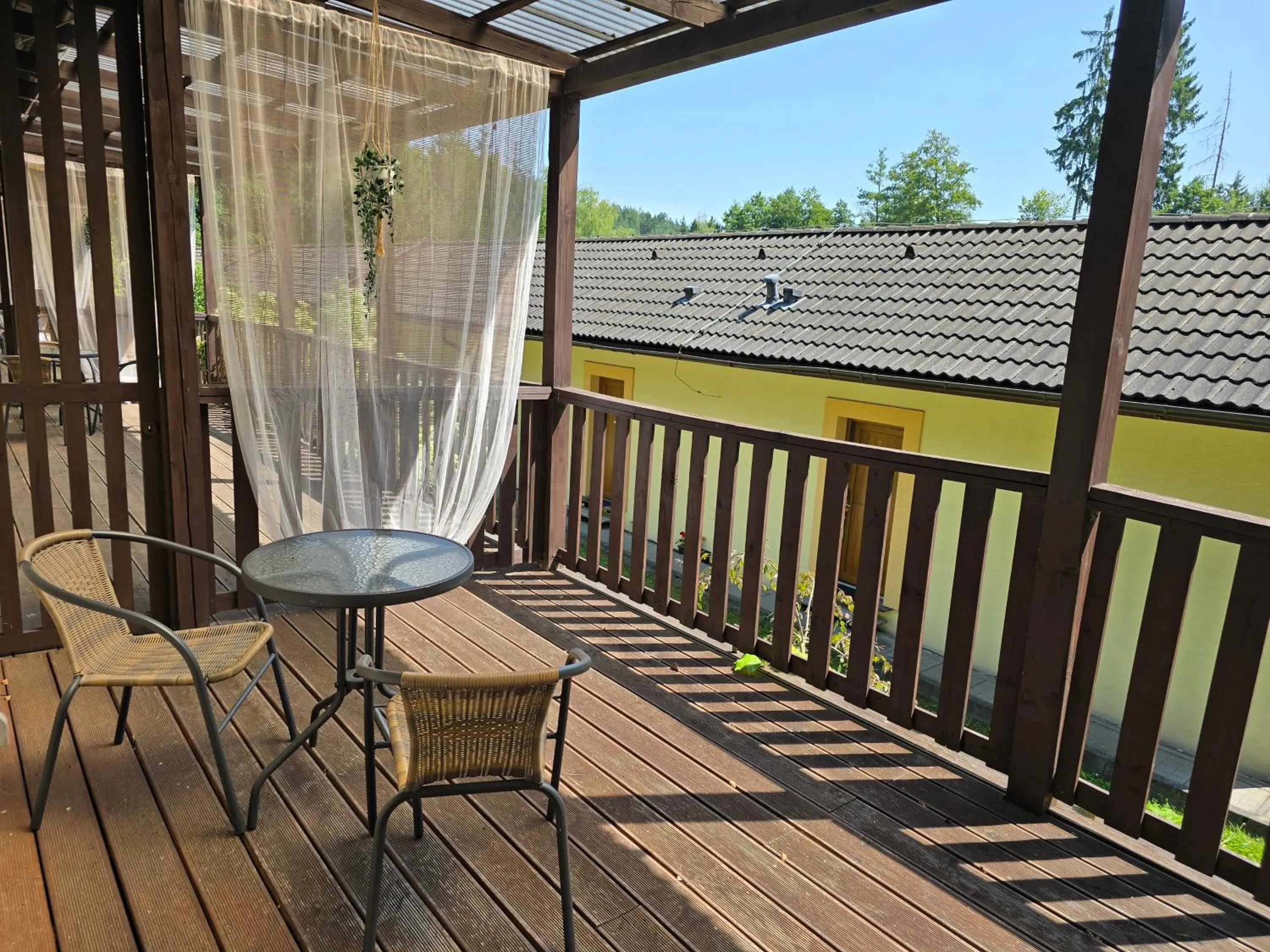 Balcony/Terrace in Resort Lesní Lázně