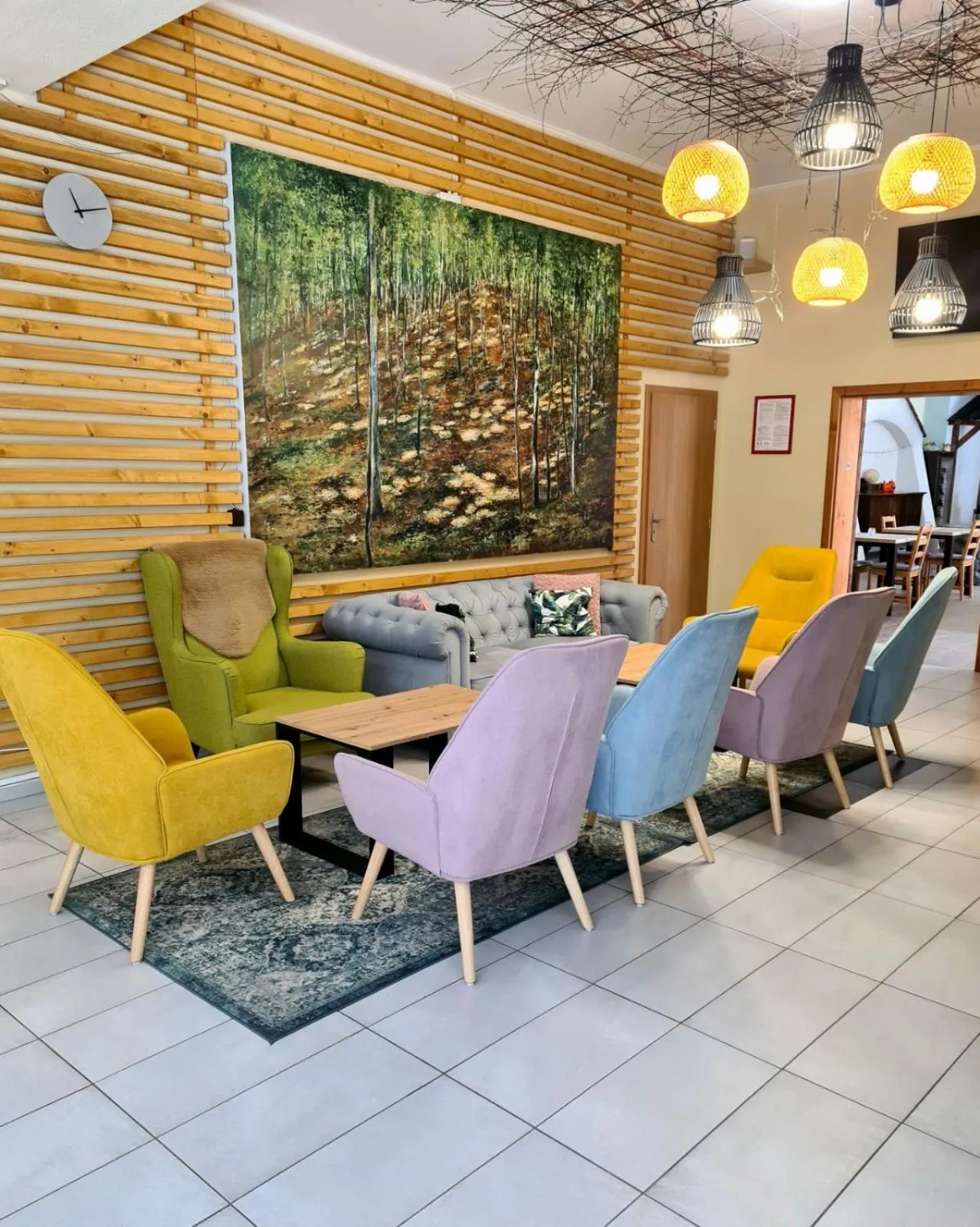 Lobby or reception in Resort Lesní Lázně