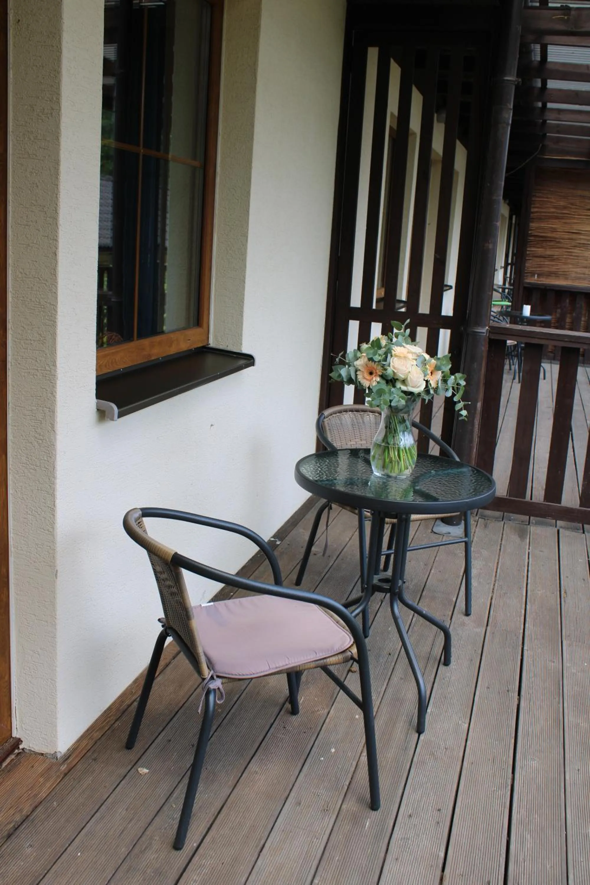 Balcony/Terrace in Resort Lesní Lázně