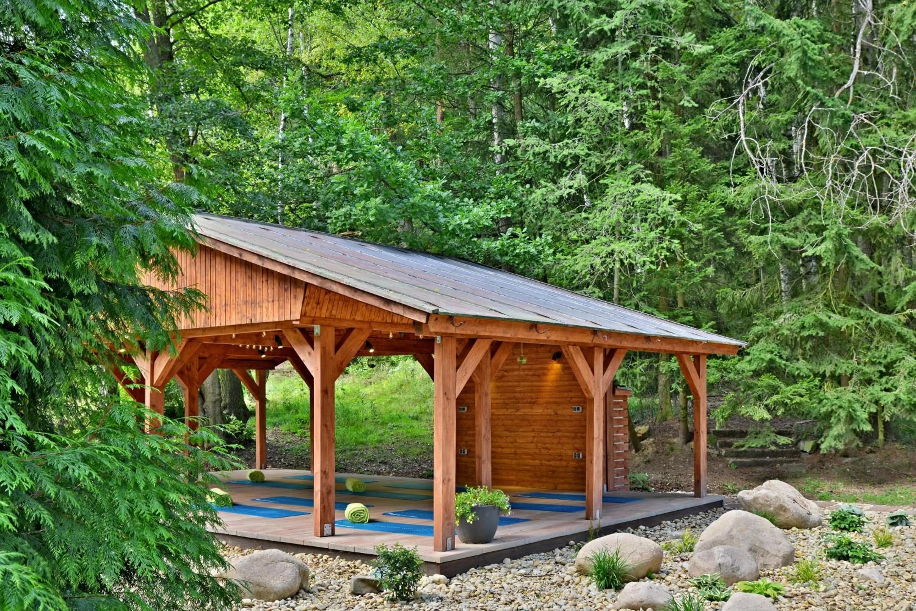 Garden in Resort Lesní Lázně