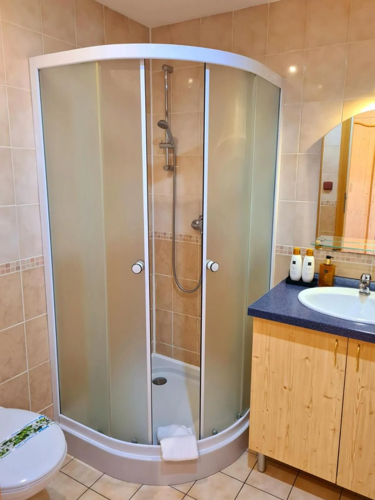 Shower in Resort Lesní Lázně