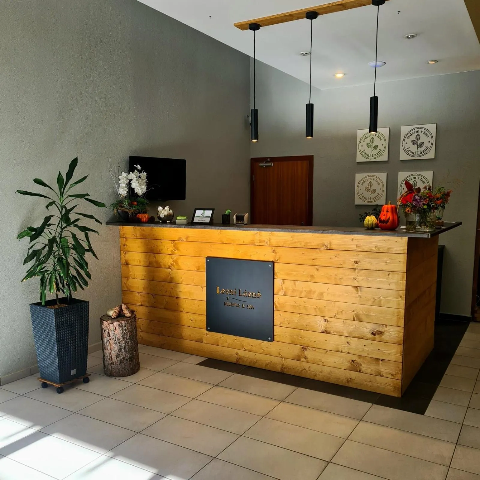 Lobby or reception in Resort Lesní Lázně