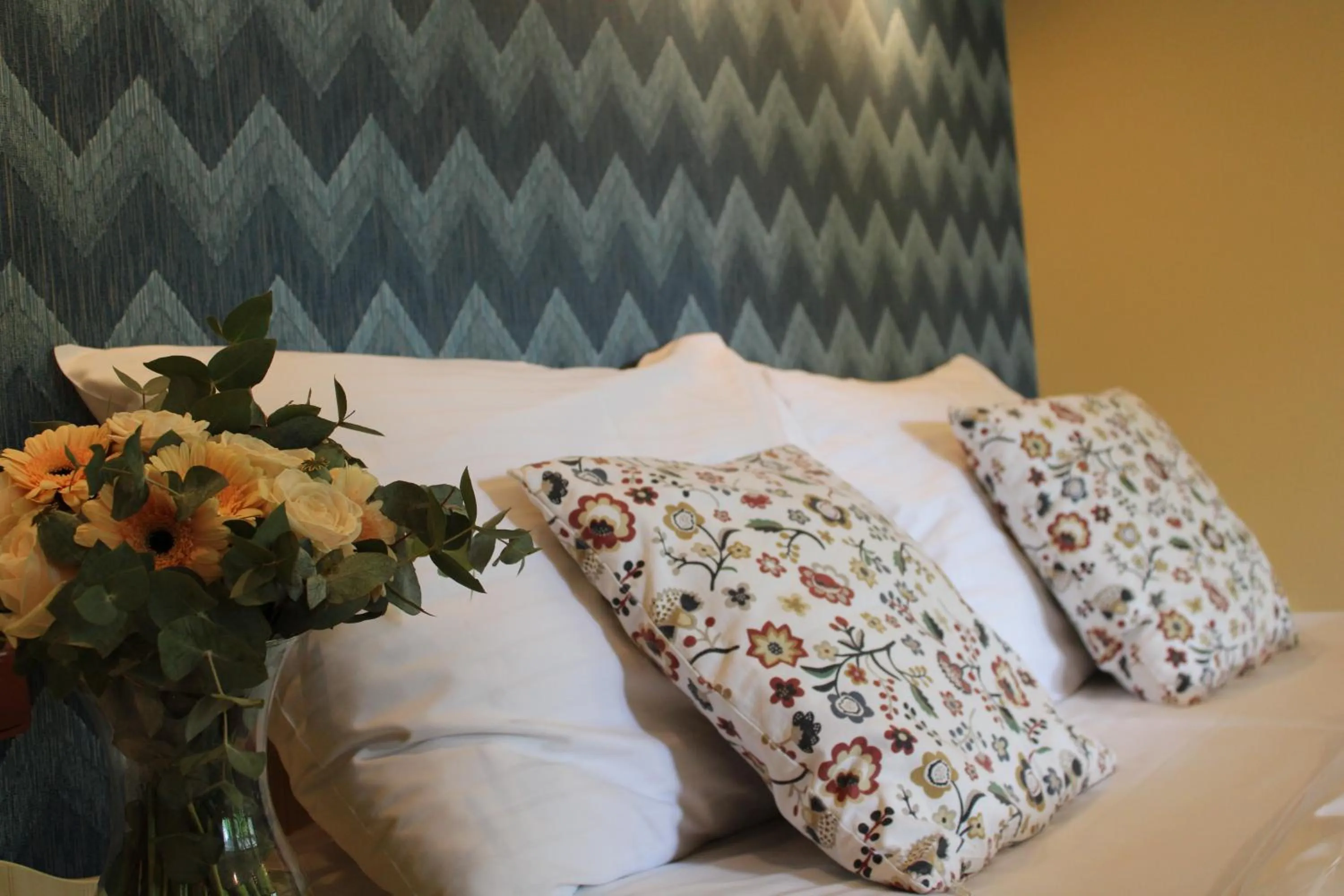 Decorative detail, Bed in Resort Lesní Lázně