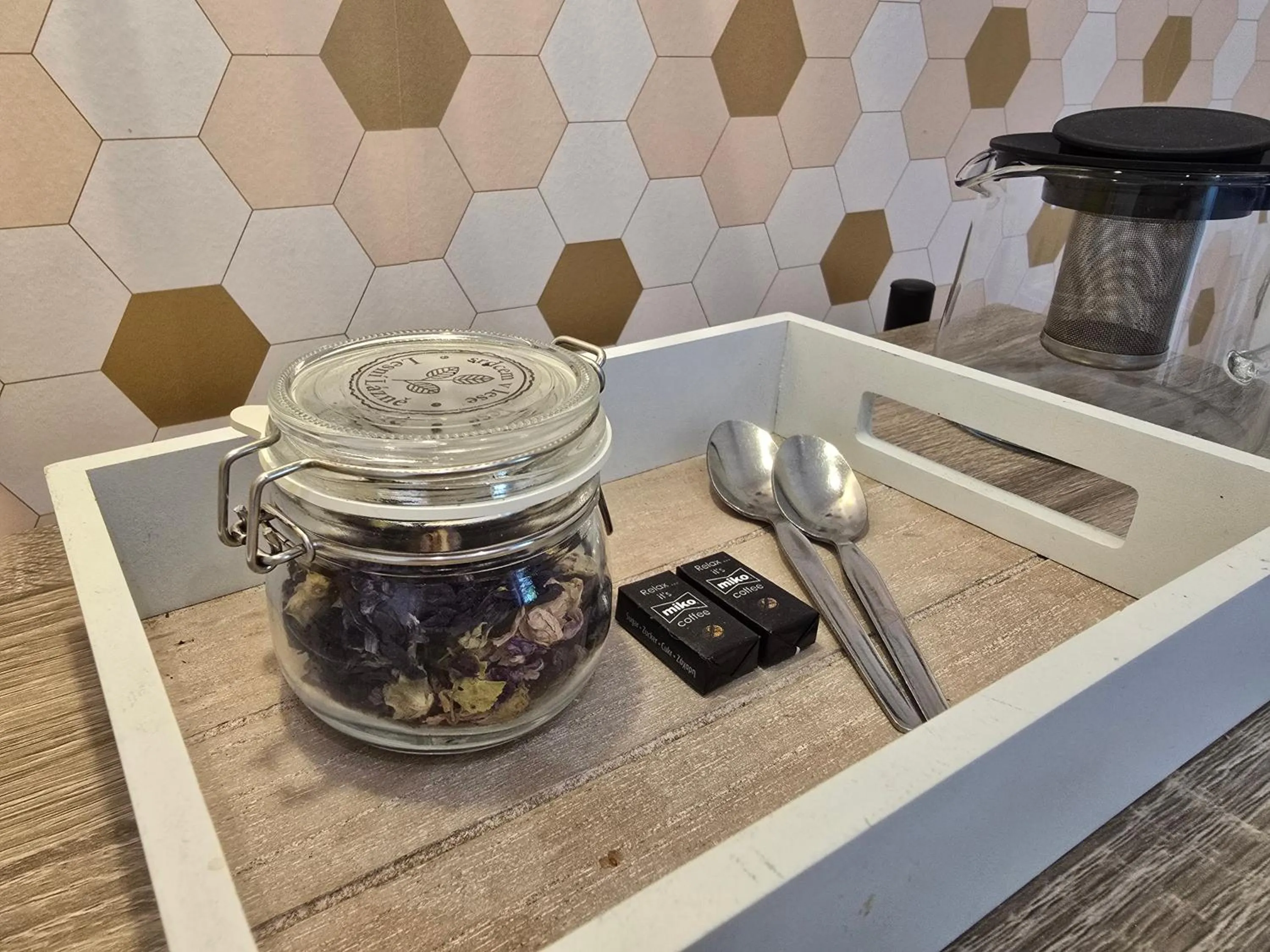 Coffee/tea facilities in Resort Lesní Lázně