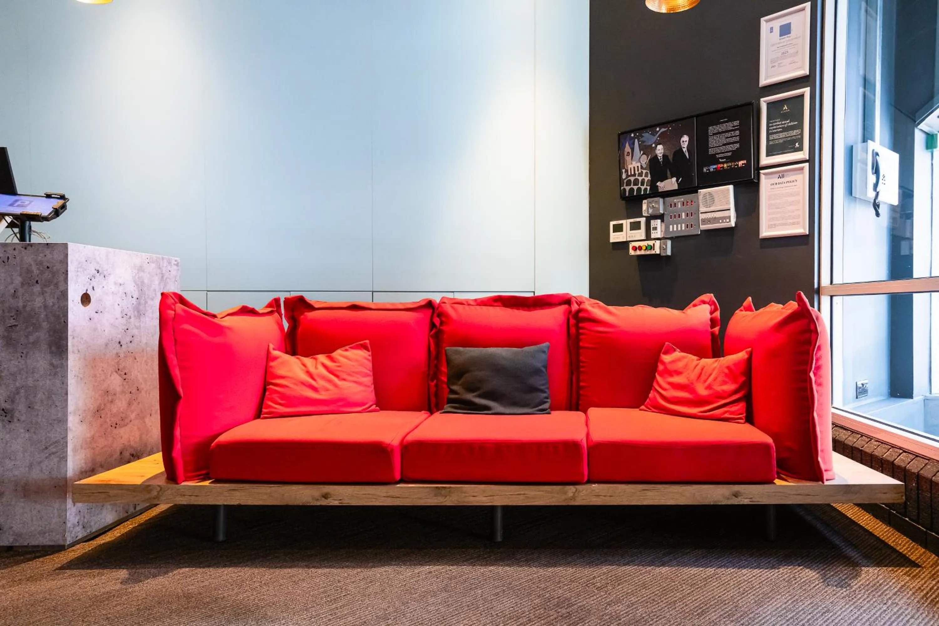 Seating area in ibis Portsmouth