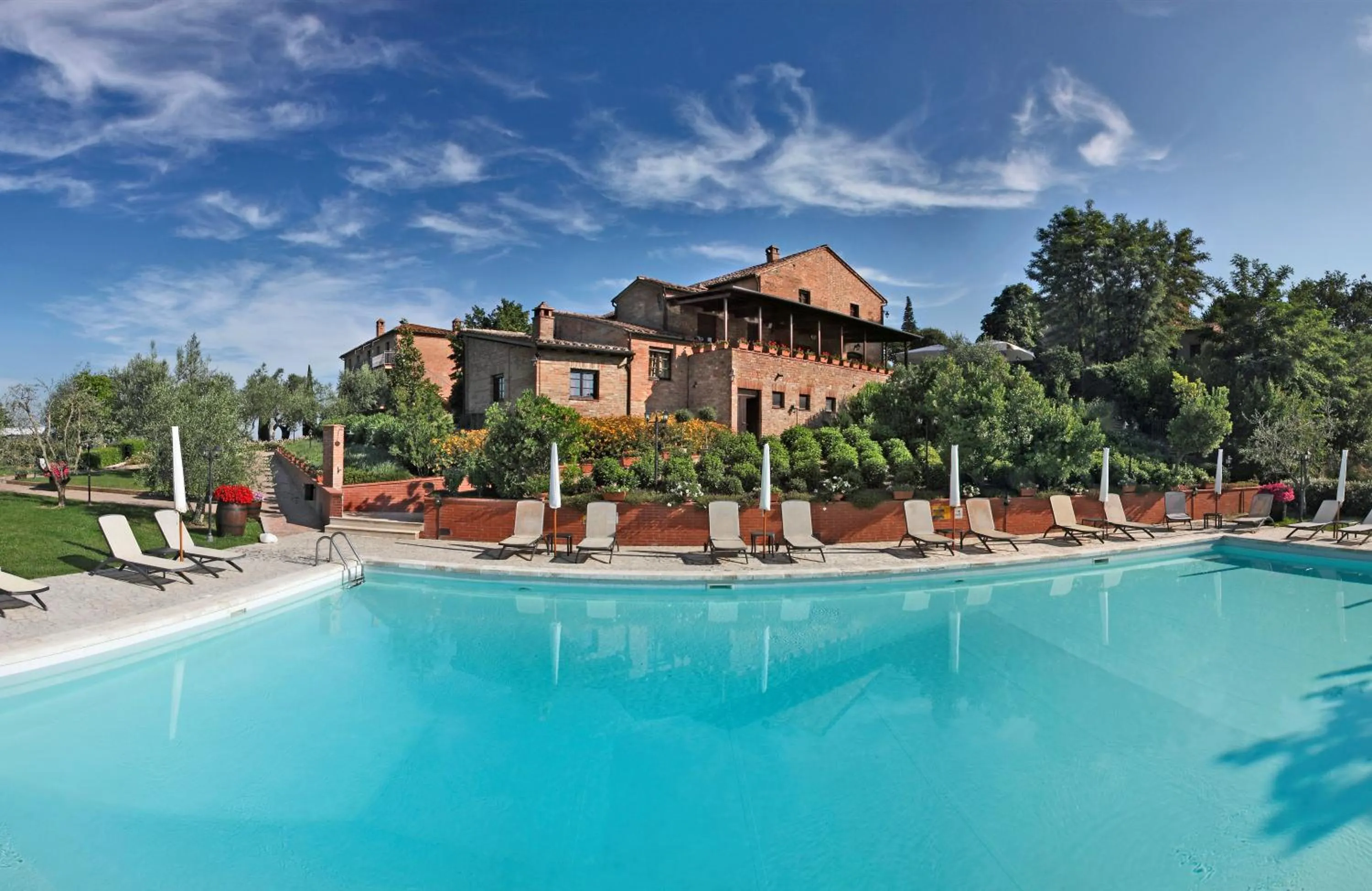 Swimming pool in Borgo Tre Rose