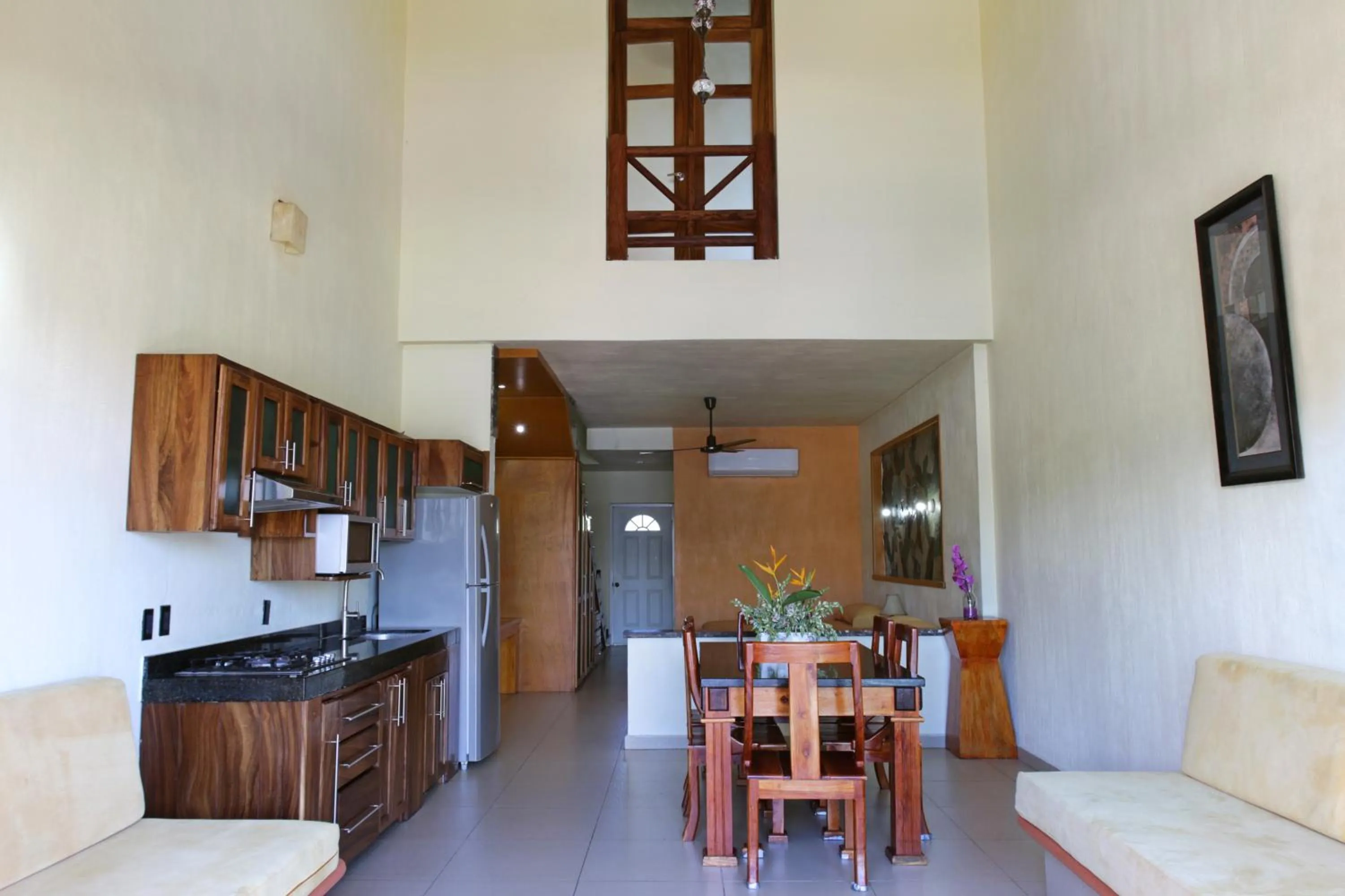 Kitchen or kitchenette in Villas Dulce Suenos