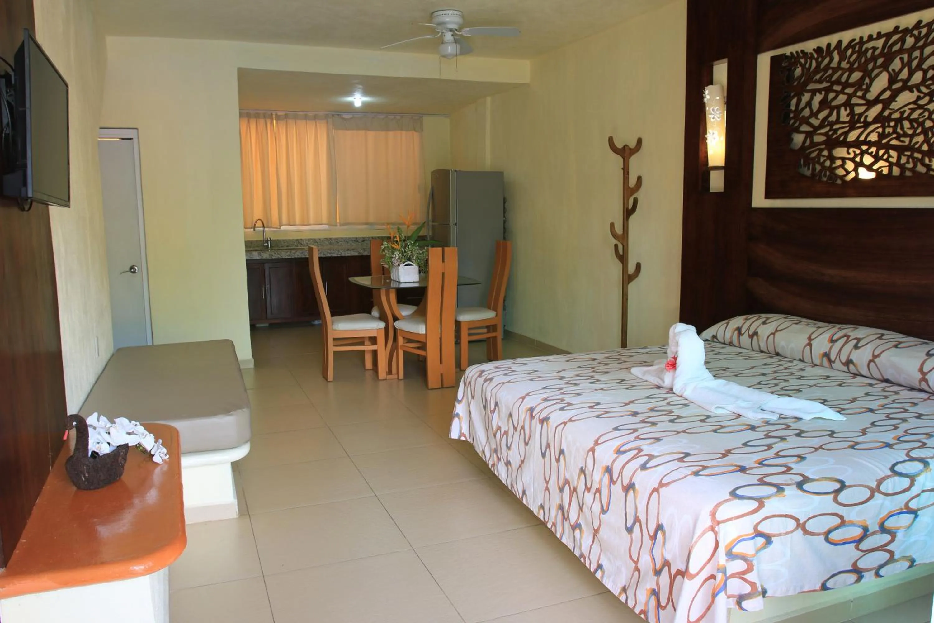 Bed in Villas Dulce Suenos