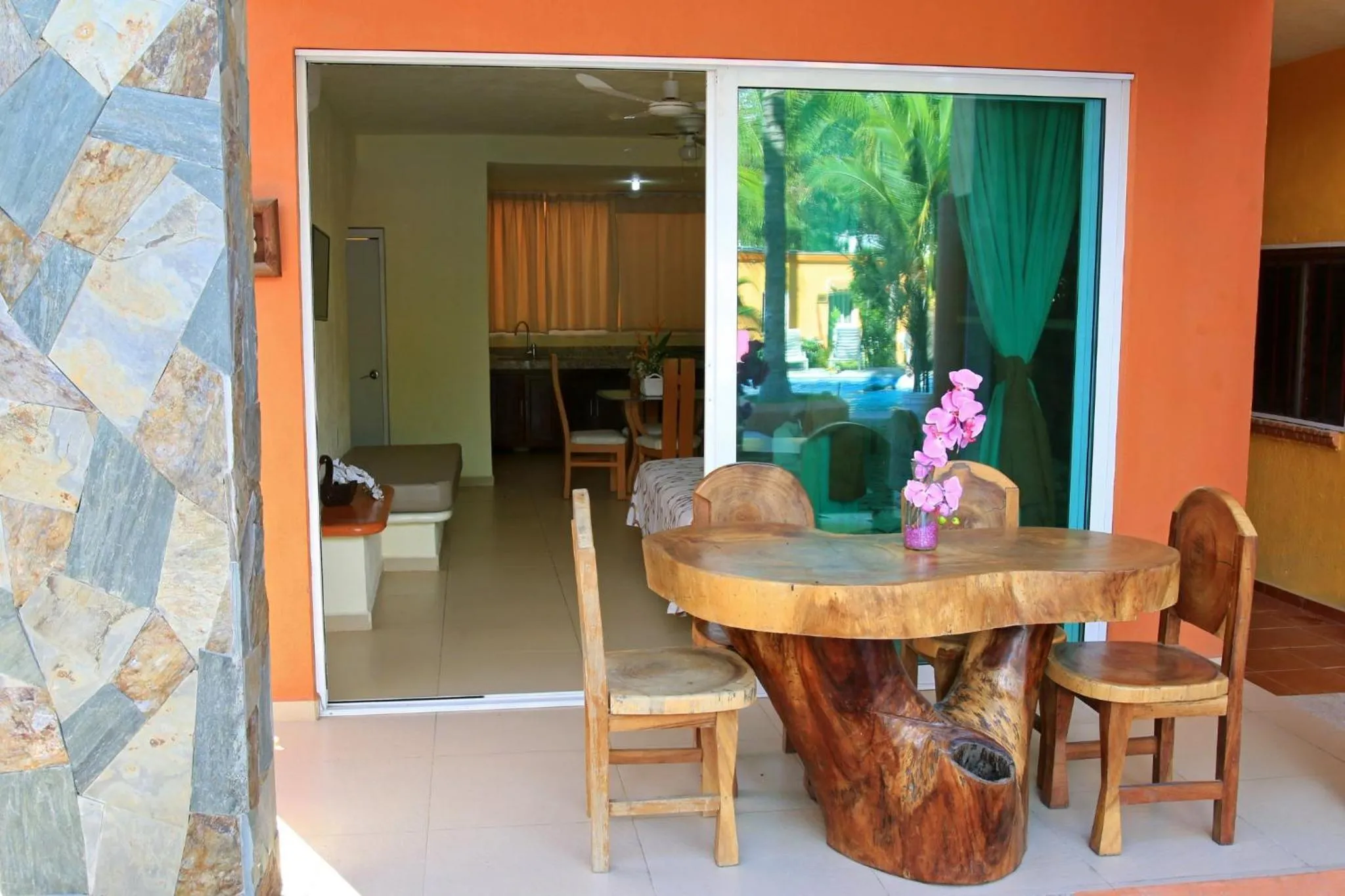 Pool view in Villas Dulce Suenos