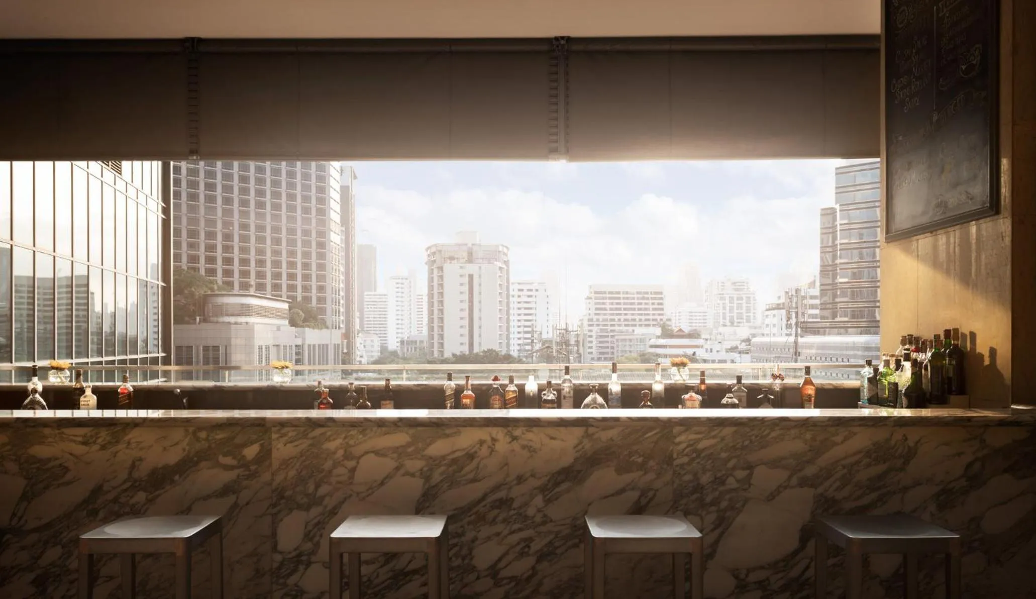 Restaurant/places to eat in Oriental Residence Bangkok