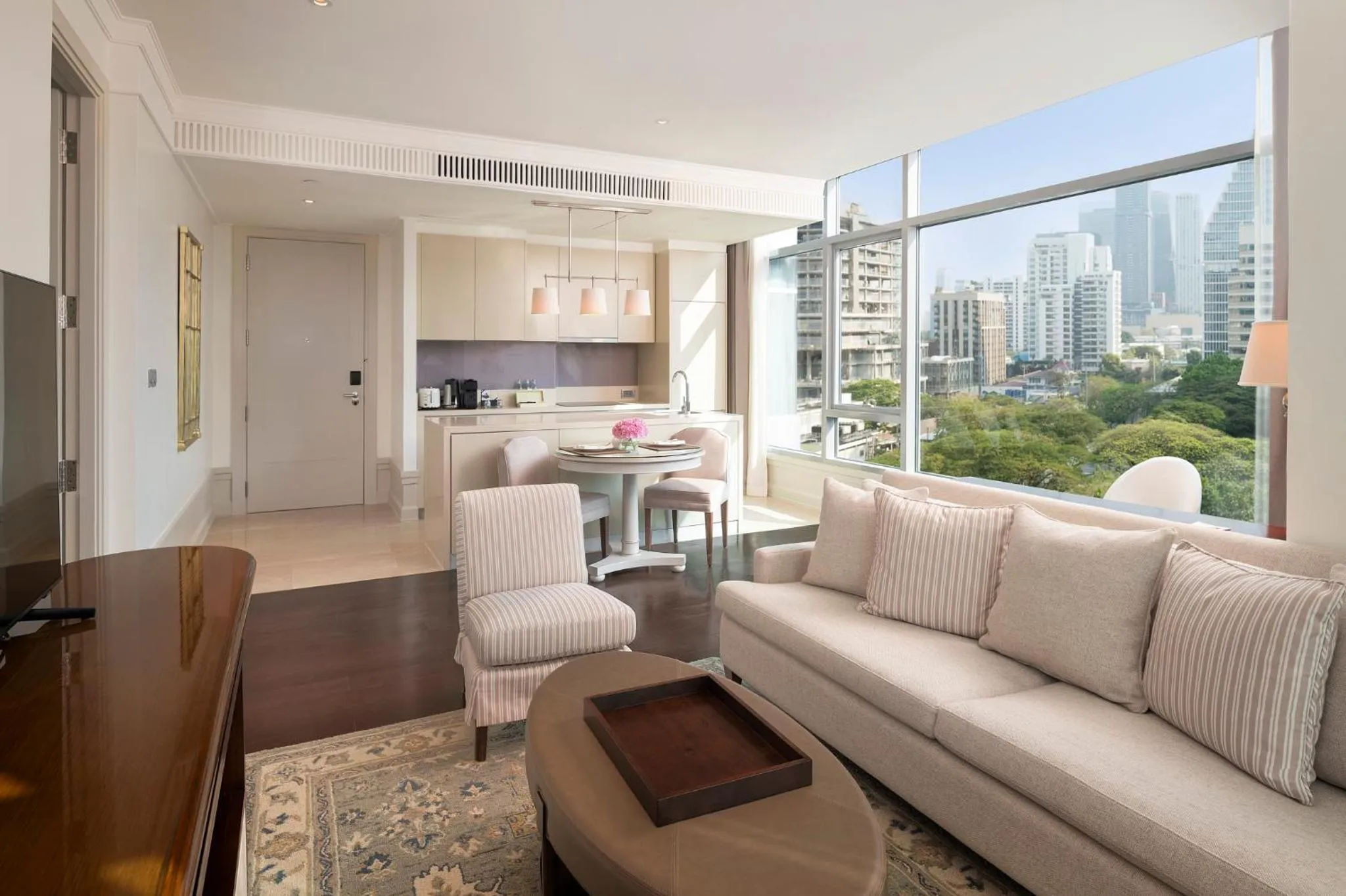 Kitchen or kitchenette in Oriental Residence Bangkok