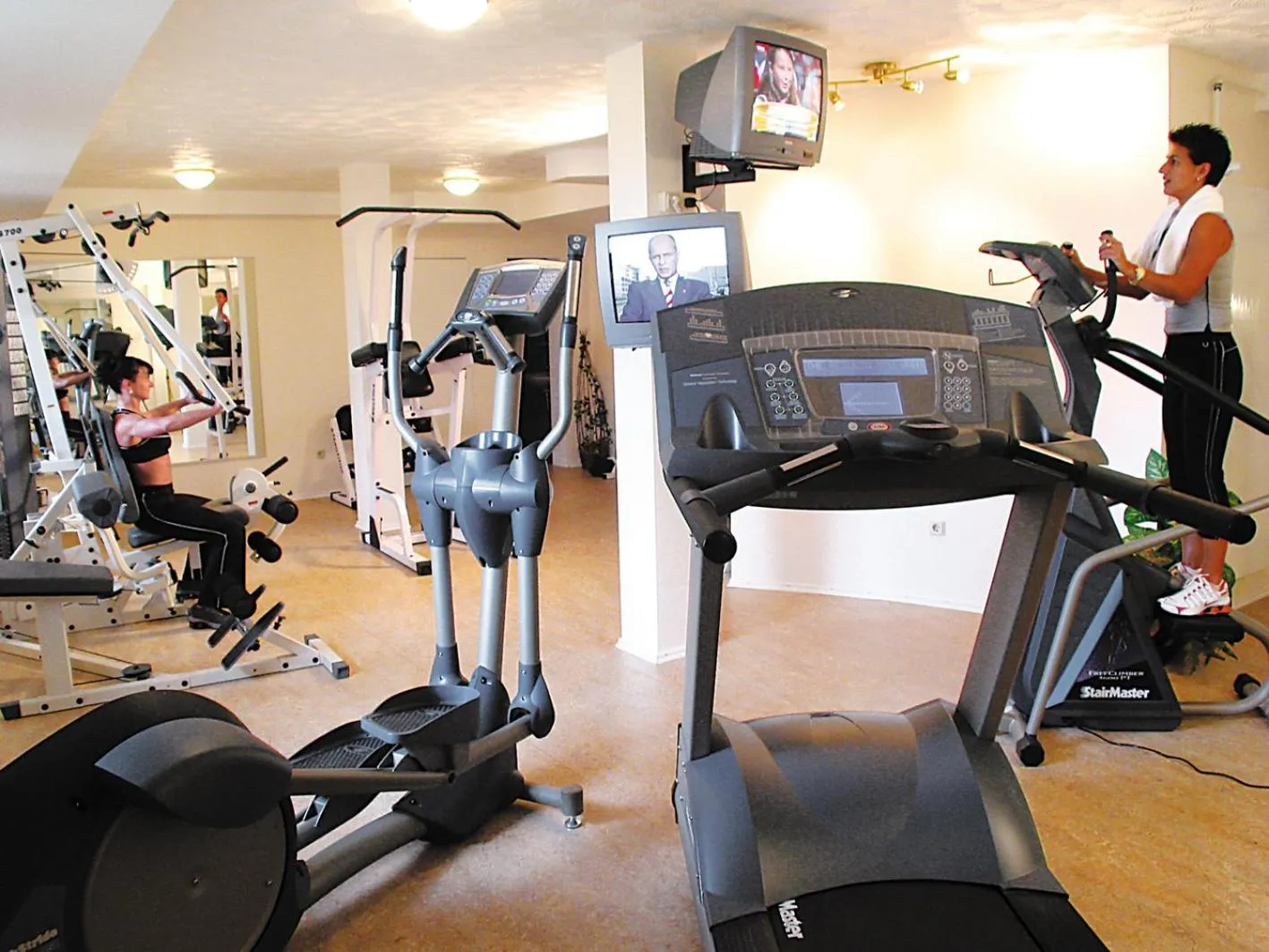 Fitness centre/facilities in Hotel Schützenhof